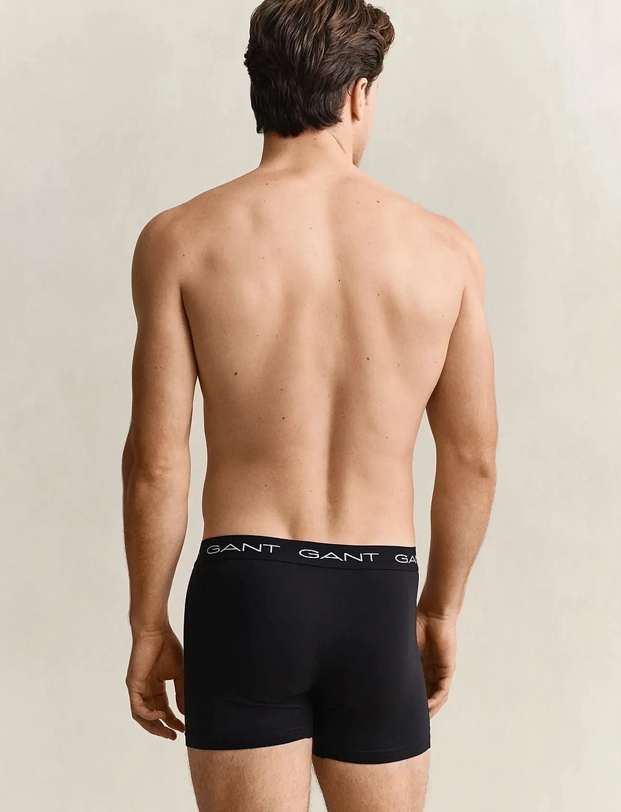 Gant - 3-Pack Boxer Briefs - multipakk aluspüksid - black - 2