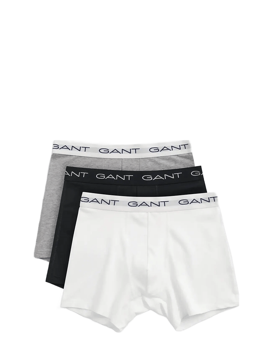 Gant - 3-Pack Boxer Briefs - multipakk aluspüksid - light grey melange - 1