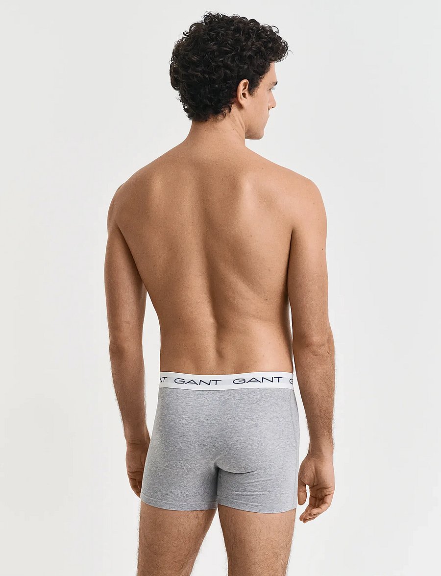 Gant - 3-Pack Boxer Briefs - multipakk aluspüksid - light grey melange - 3
