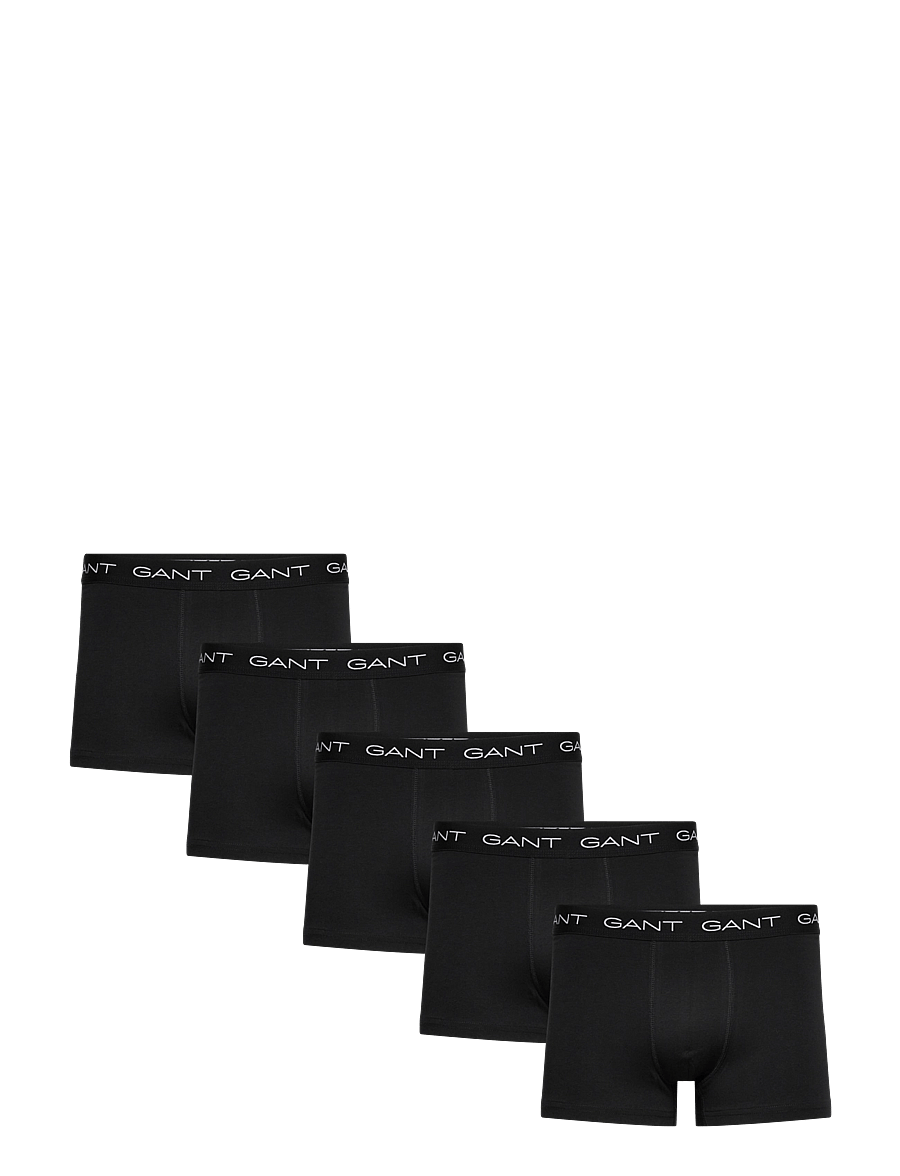 Gant - 5-Pack Trunks - multipack underbukser - black - 1