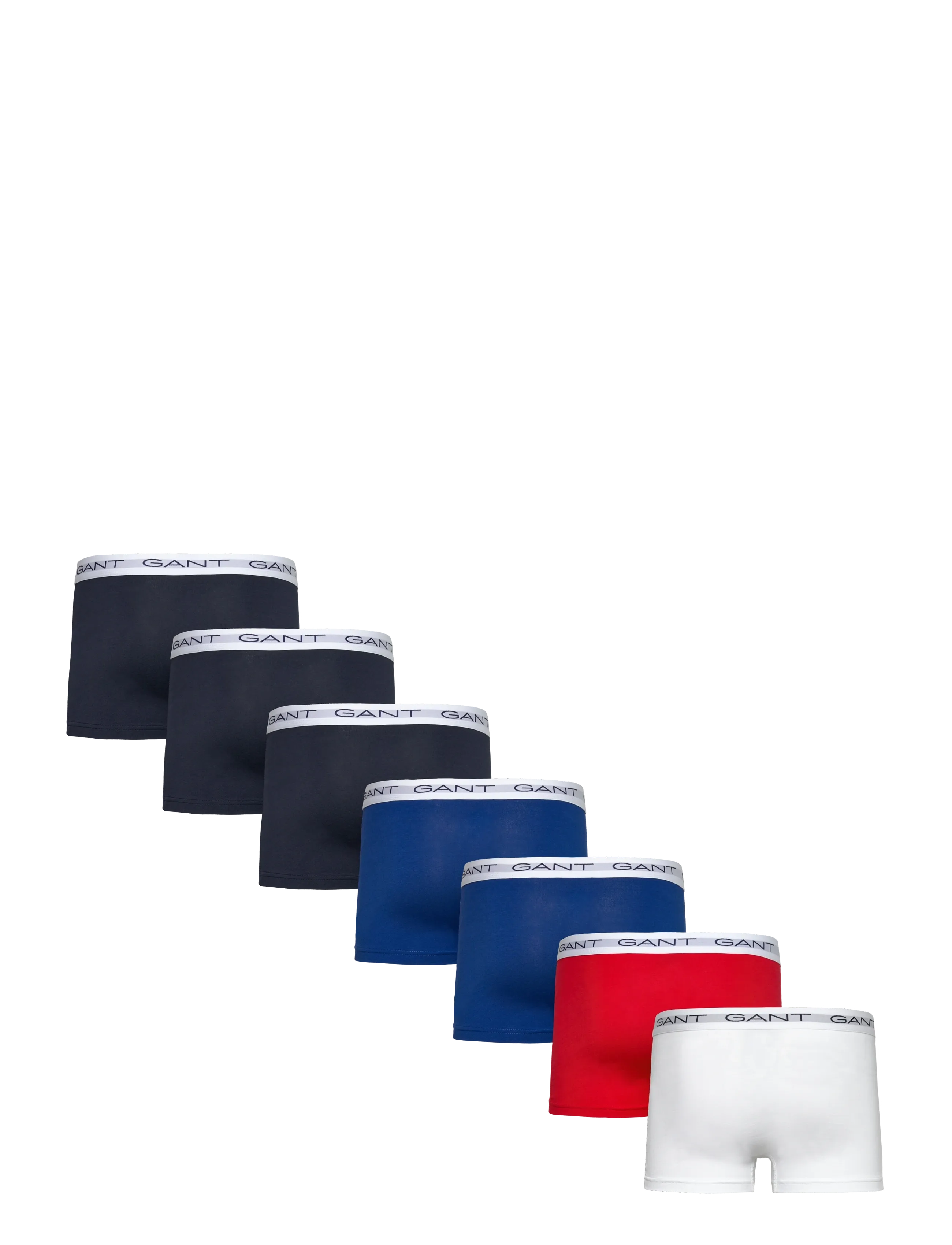 Gant - 7-Pack Trunks - boxerkalsonger - multicolor - 4