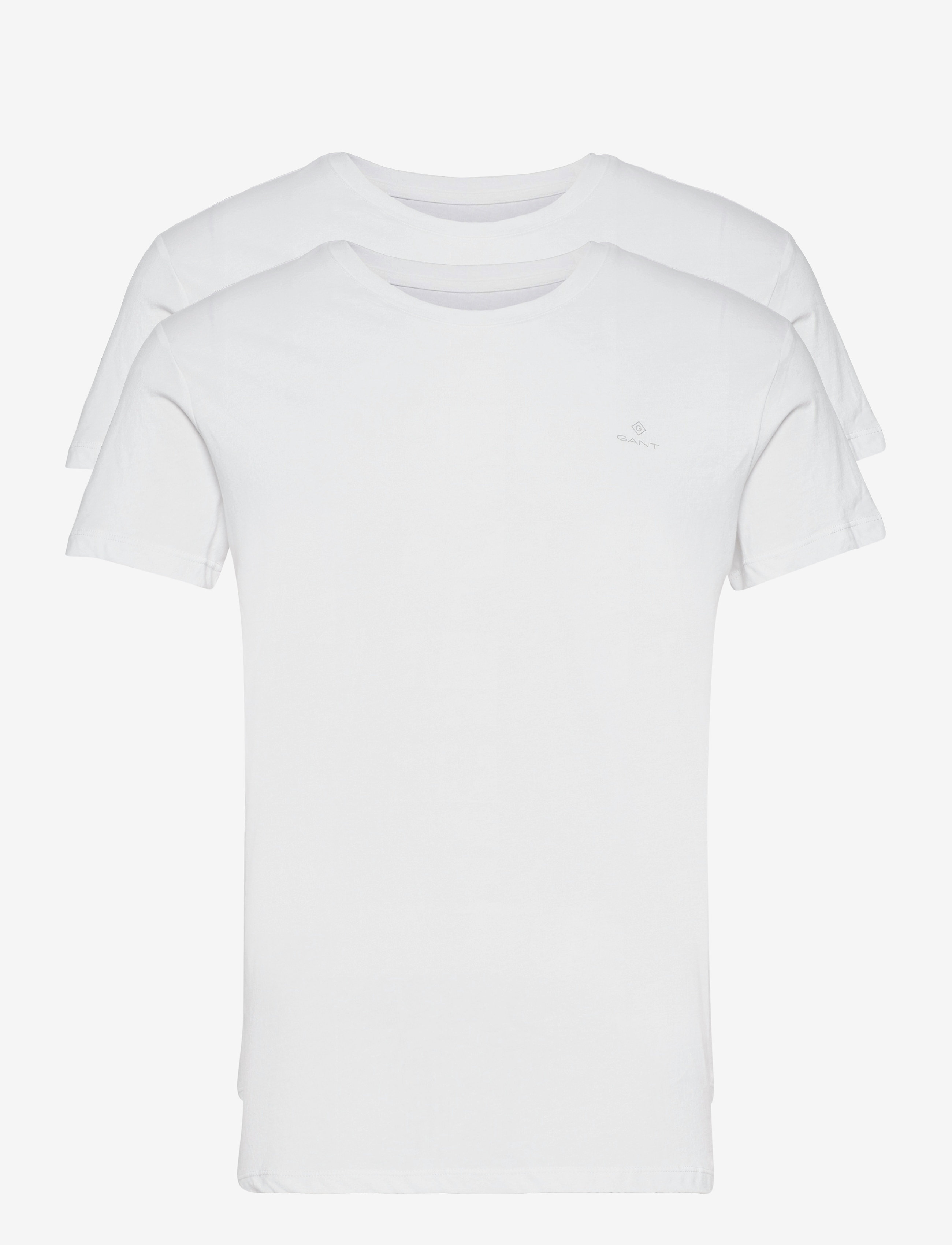 GANT - C-NECK T-SHIRT 2-PACK - white - 0