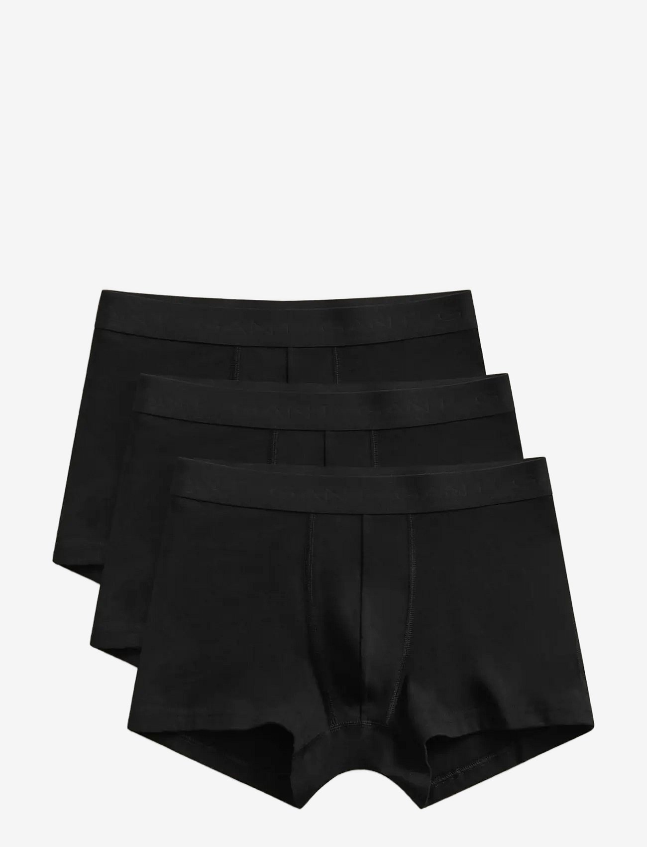 Gant 3-Pack Trunks - Black - M