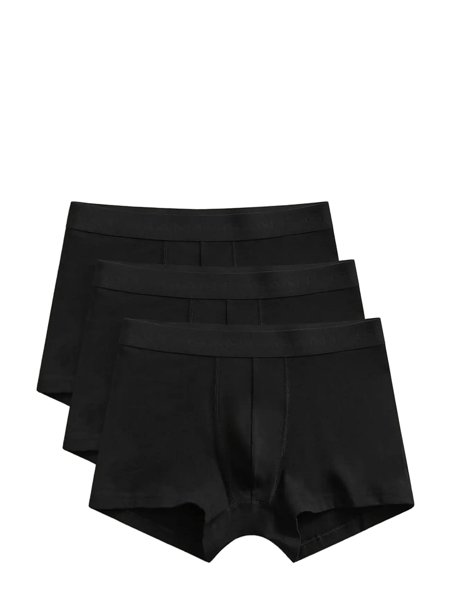 Gant - 3-Pack Trunks - unterhosen im multipack - black - 0