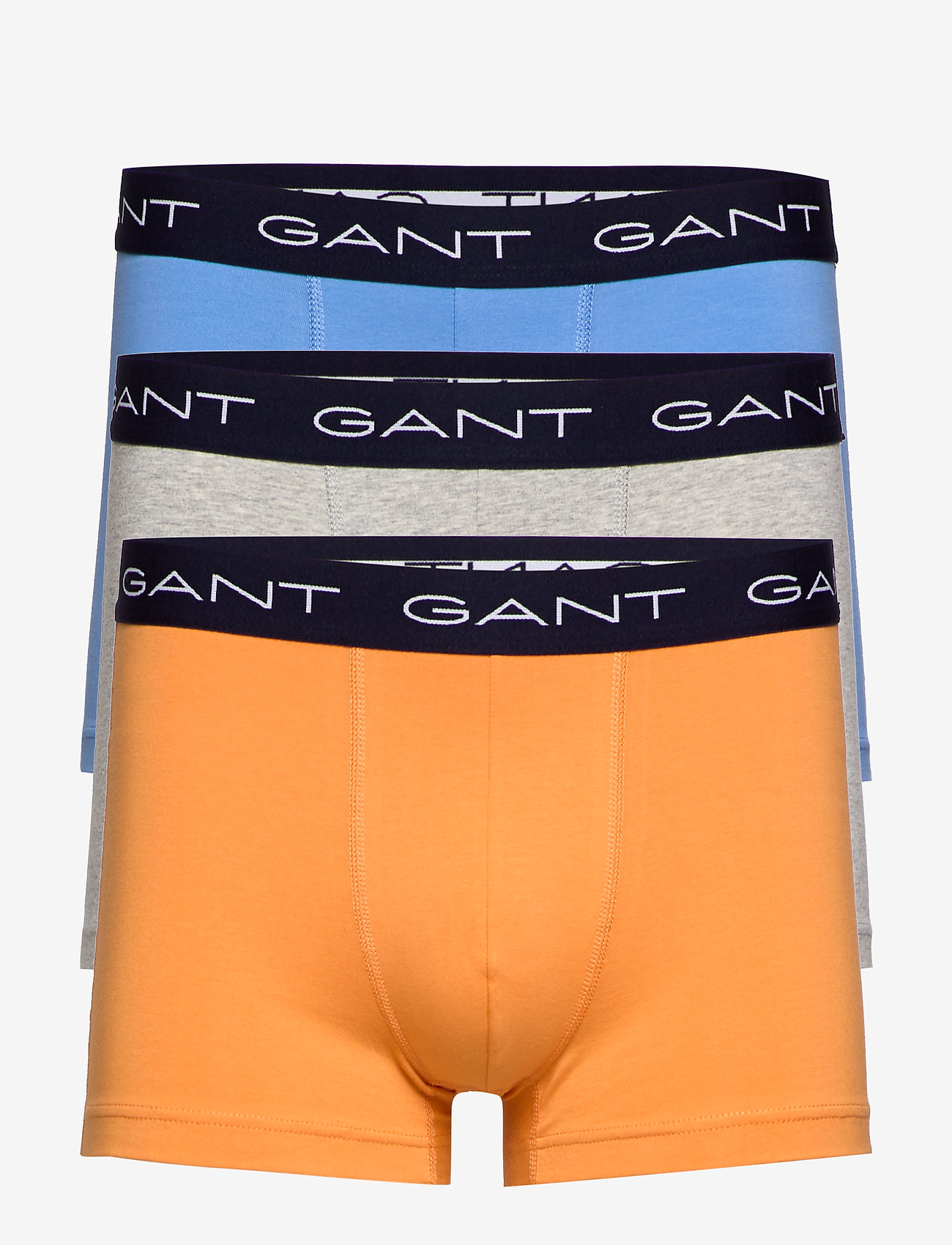GANT - 3-PACK SEASONAL SOLID - amberglow - 0
