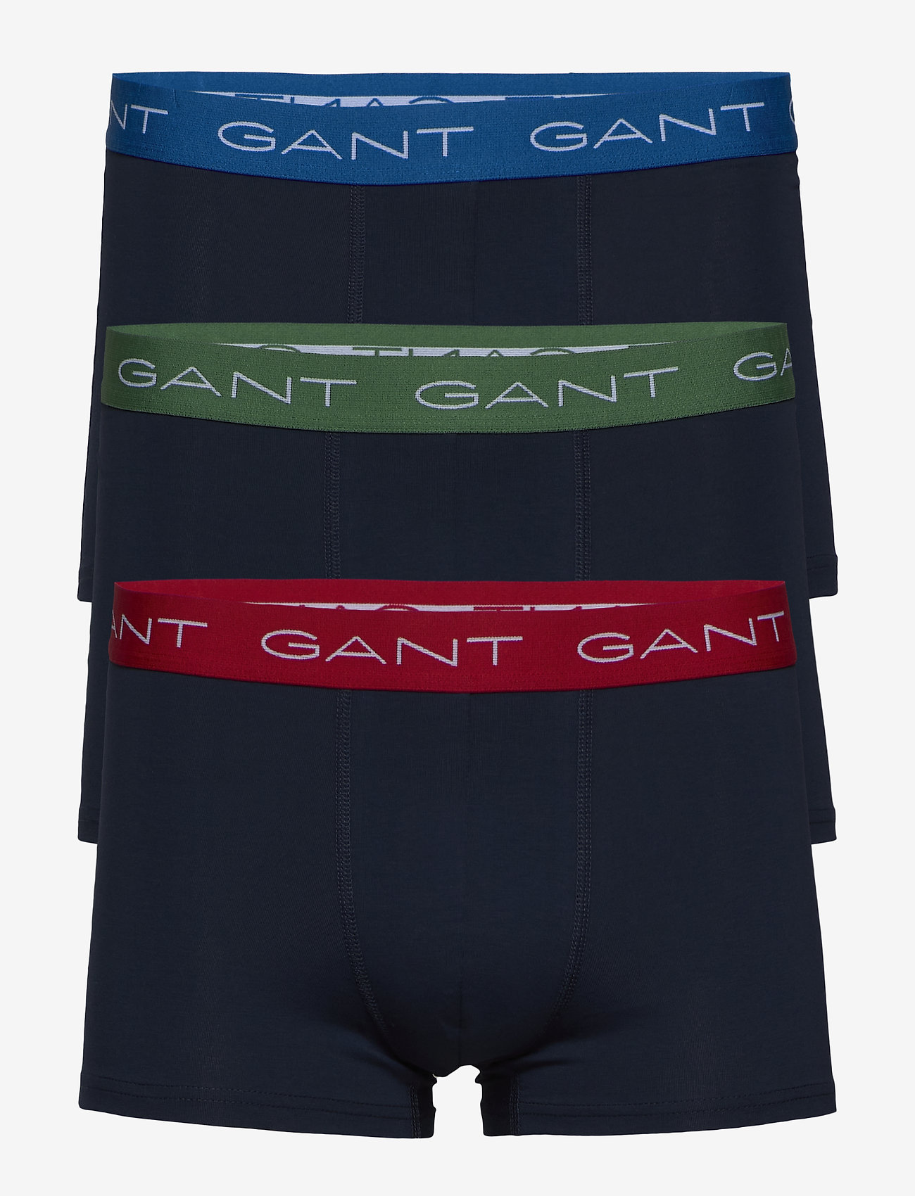 GANT - 3-PACK TRUNK SEASONAL SOLIDS - leaf green - 0