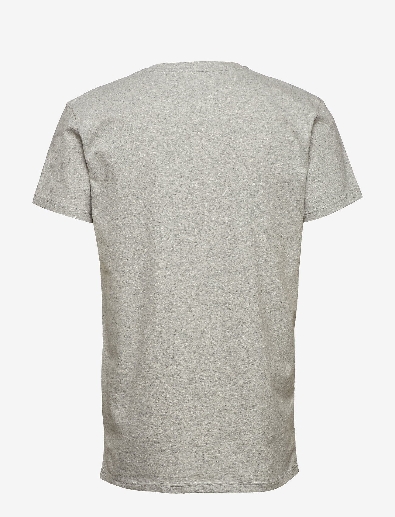 GANT - CREW NECK LOGO T-SHIRT - grey melange - 1