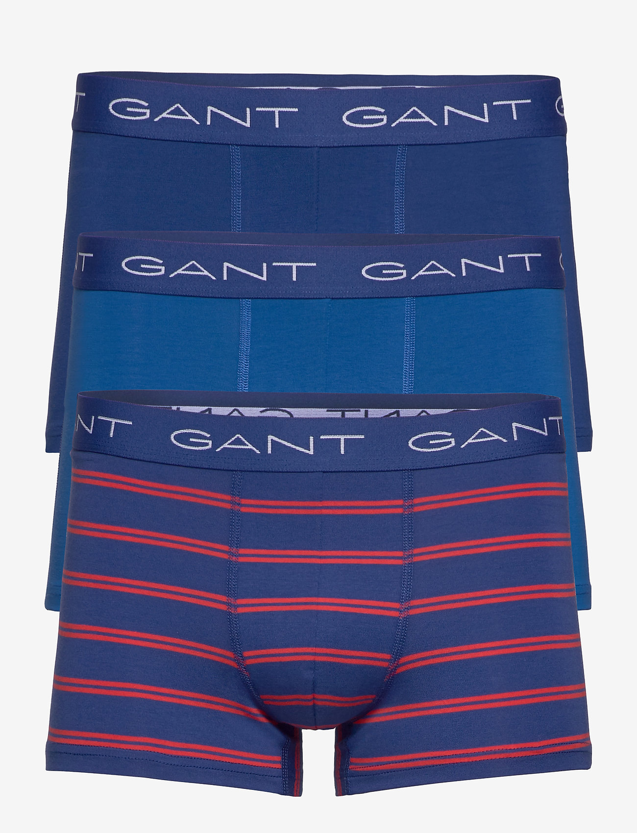 GANT - 3-PACK TRUNK YARN-DYED STRIPE - crisp blue - 0
