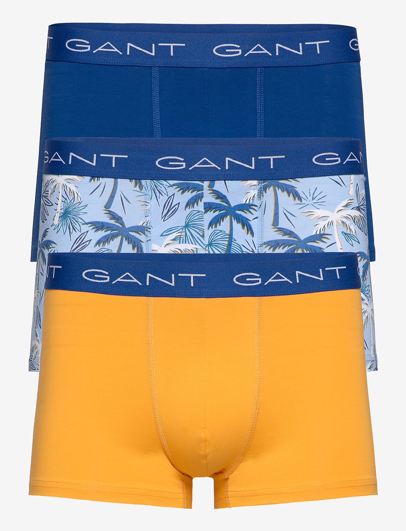 GANT - 3-PACK TRUNK PALM HAZE - blue bell - 0