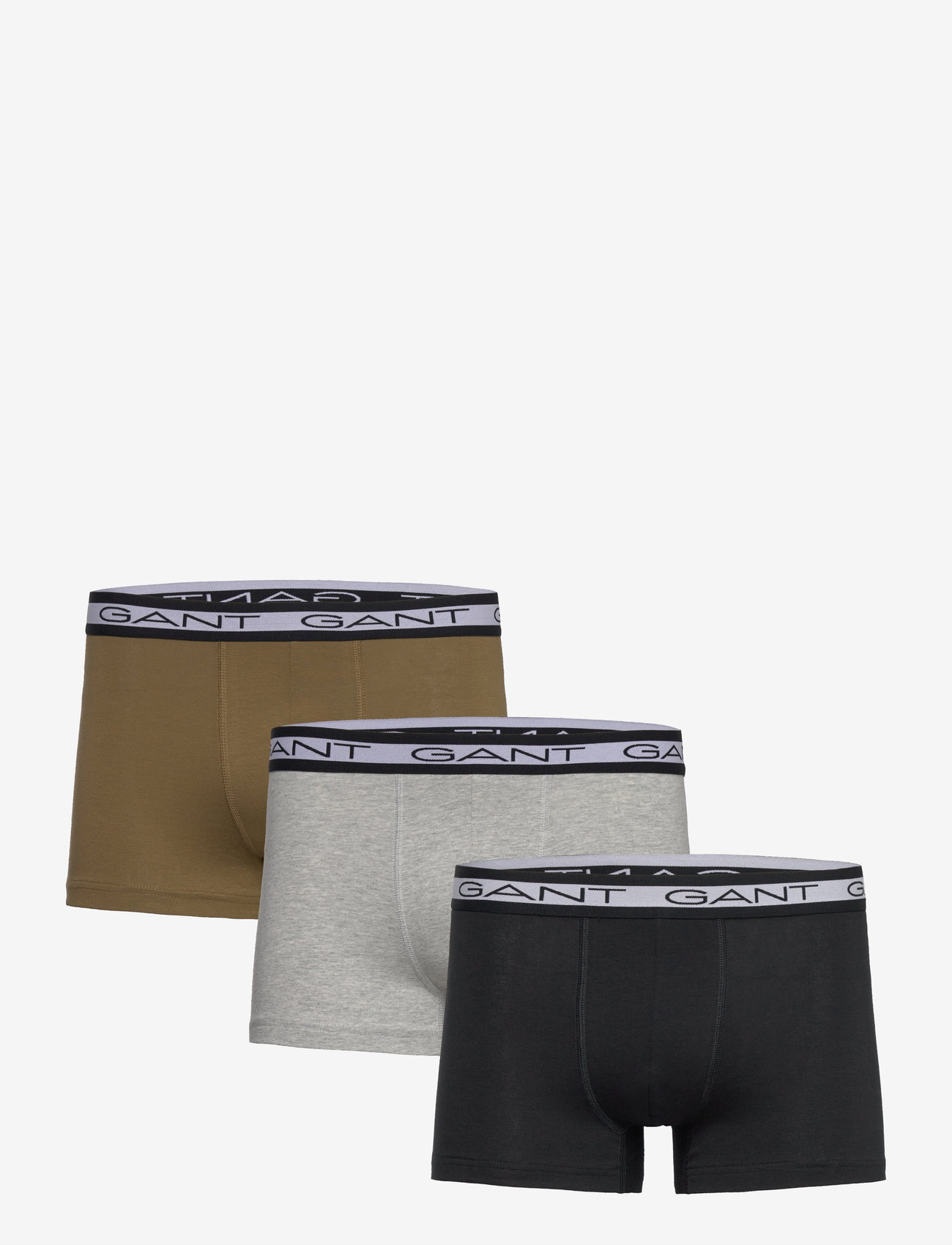 GANT - BASIC TRUNK 3-PACK - army green - 0