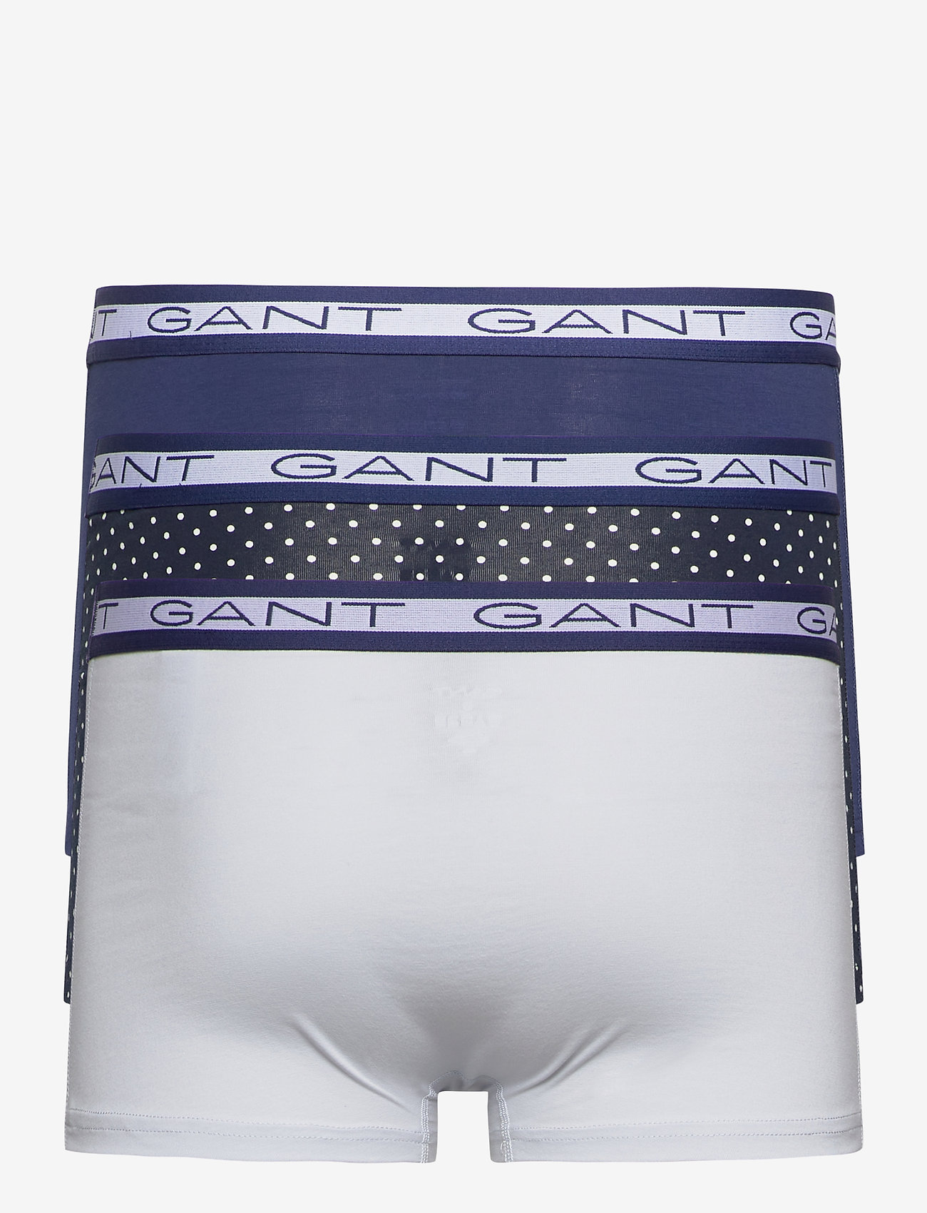 GANT - 3-PACK BASIC TRUNK POLKA DOT - persian blue - 1