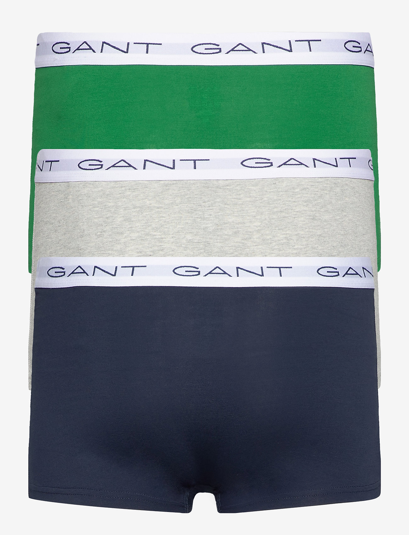 GANT - 3-PACK TRUNK SEASONAL SOLIDS - kelly green - 1