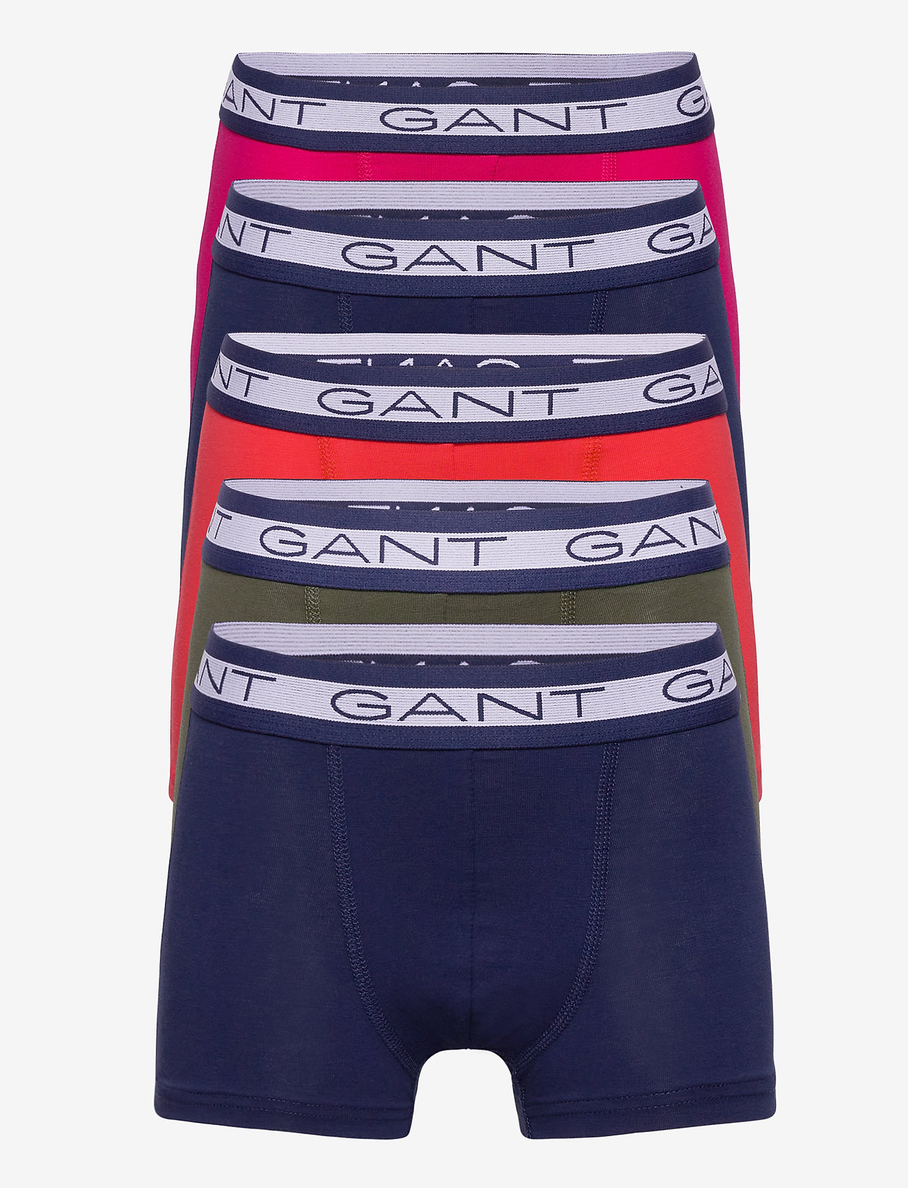 GANT - 5-PACK BOY'S TRUNK - atomic orange - 0