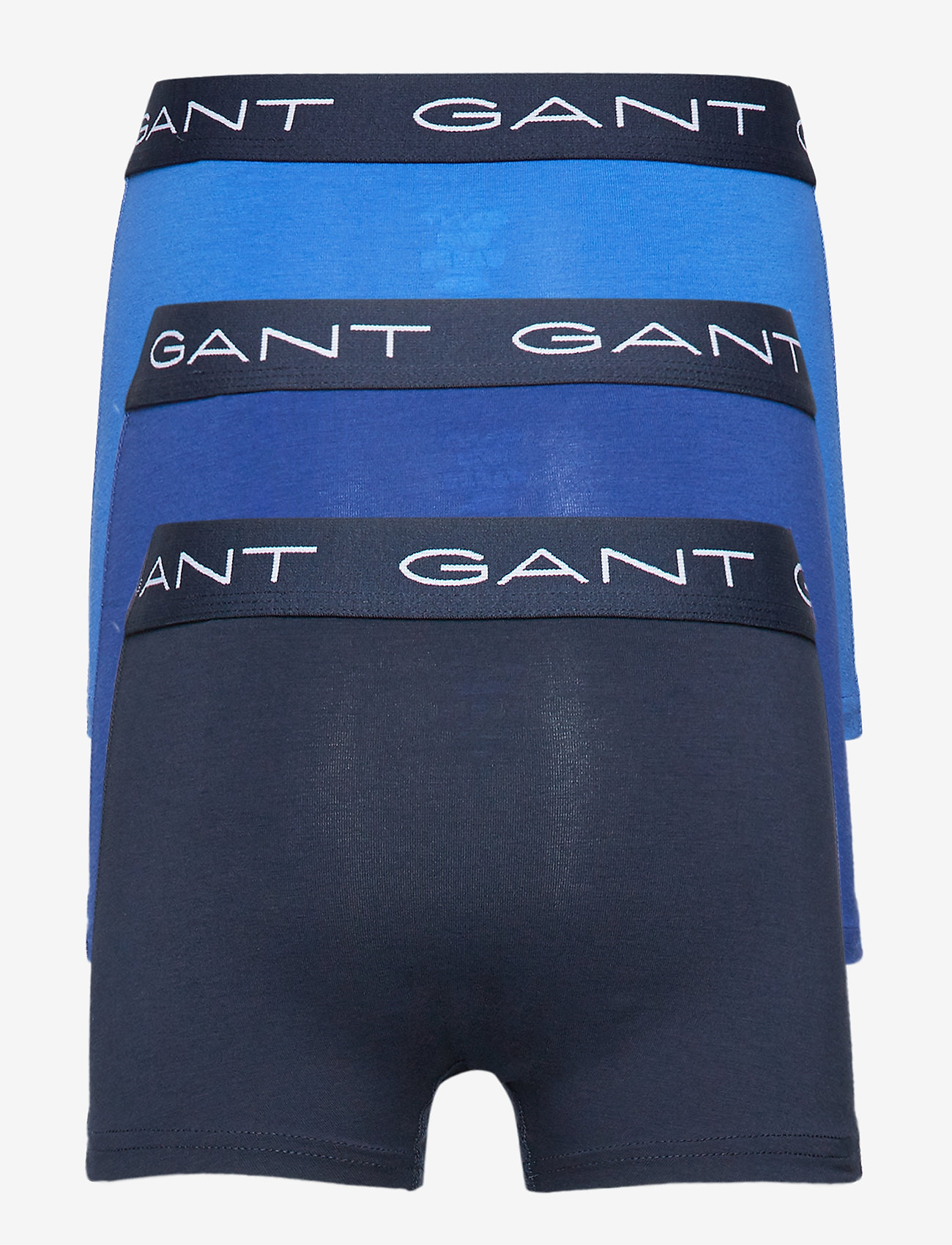 GANT - 3-PACK BOY'S TRUNK SEASONAL SOLIDS - strong blue - 1