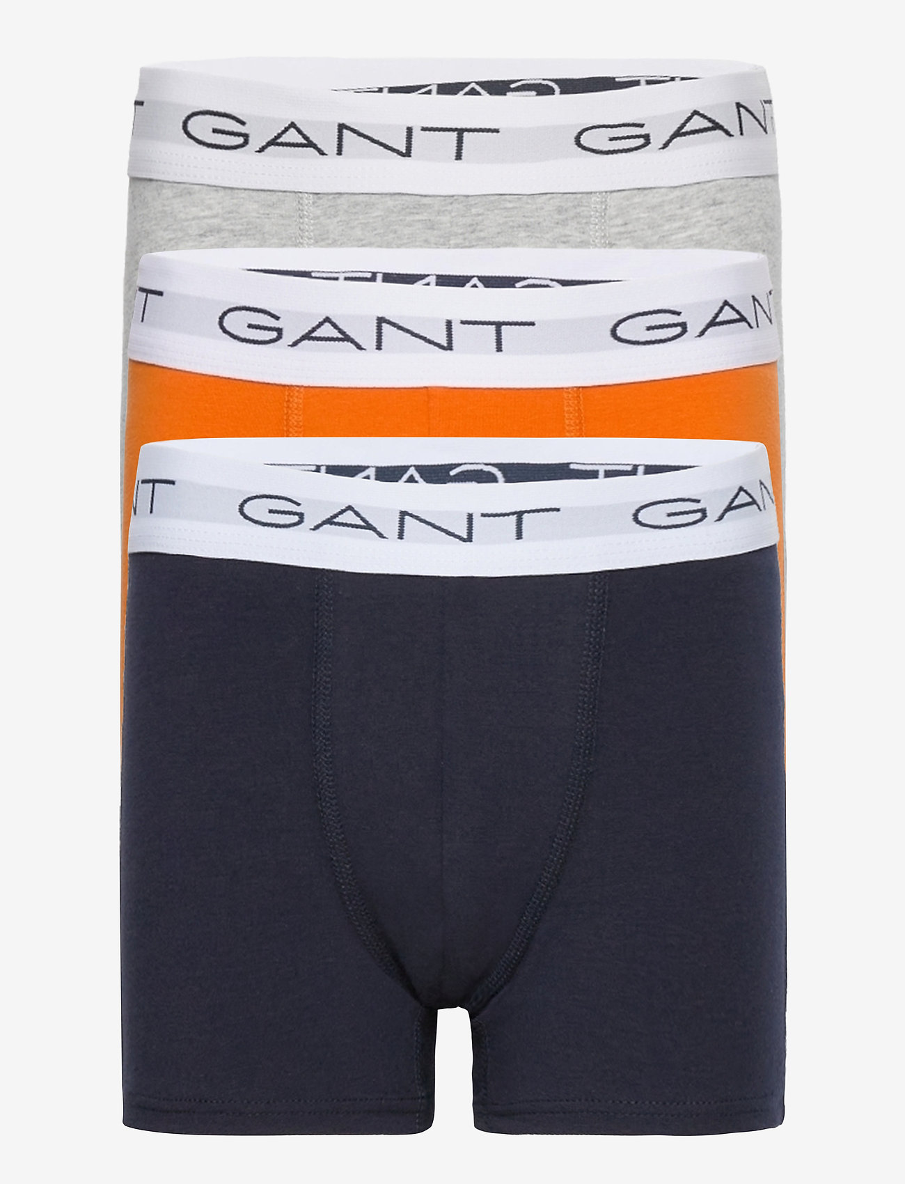 GANT - BOY'S TRUNK 3-PACK - light grey melange - 0