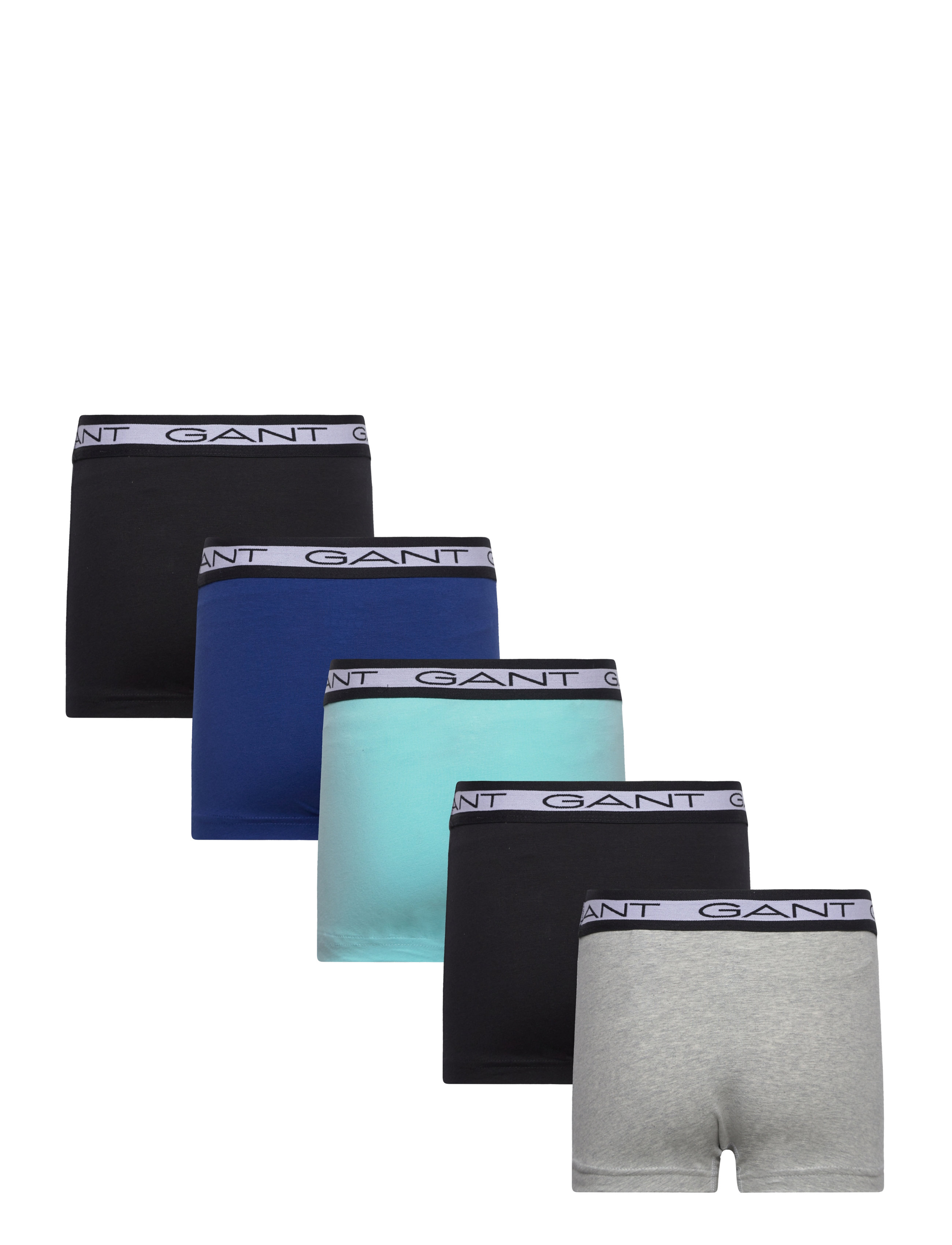 GANT - BOYS TRUNK 5-PACK - pine grove - 1