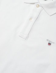 GANT - ORIGINAL SS PIQUE - polo shirts - white - 2