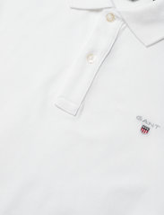 GANT - ORIGINAL SS PIQUE - lyhythihaiset - white - 2