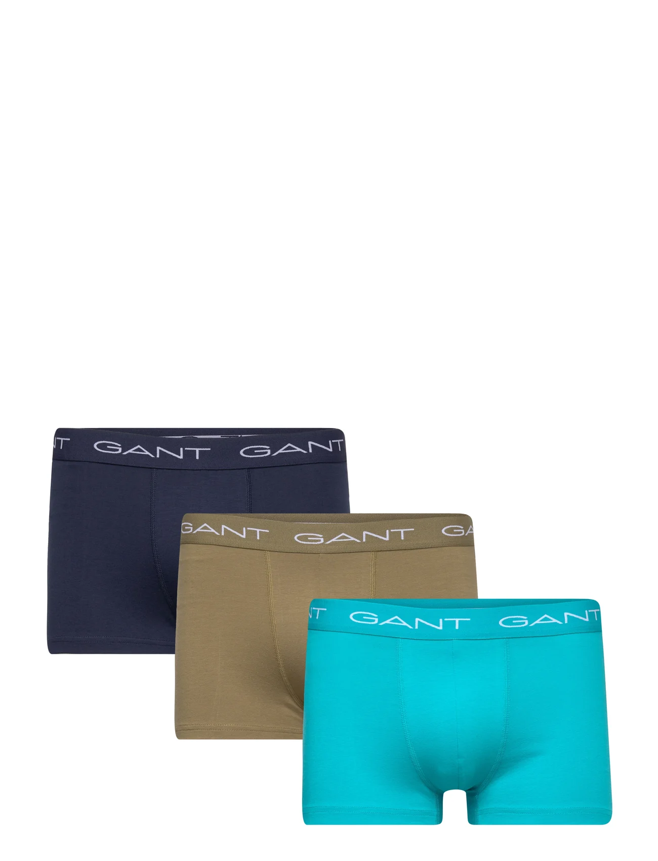 GANT - TRUNK 3-PACK - unterhosen im multipack - utility green - 0