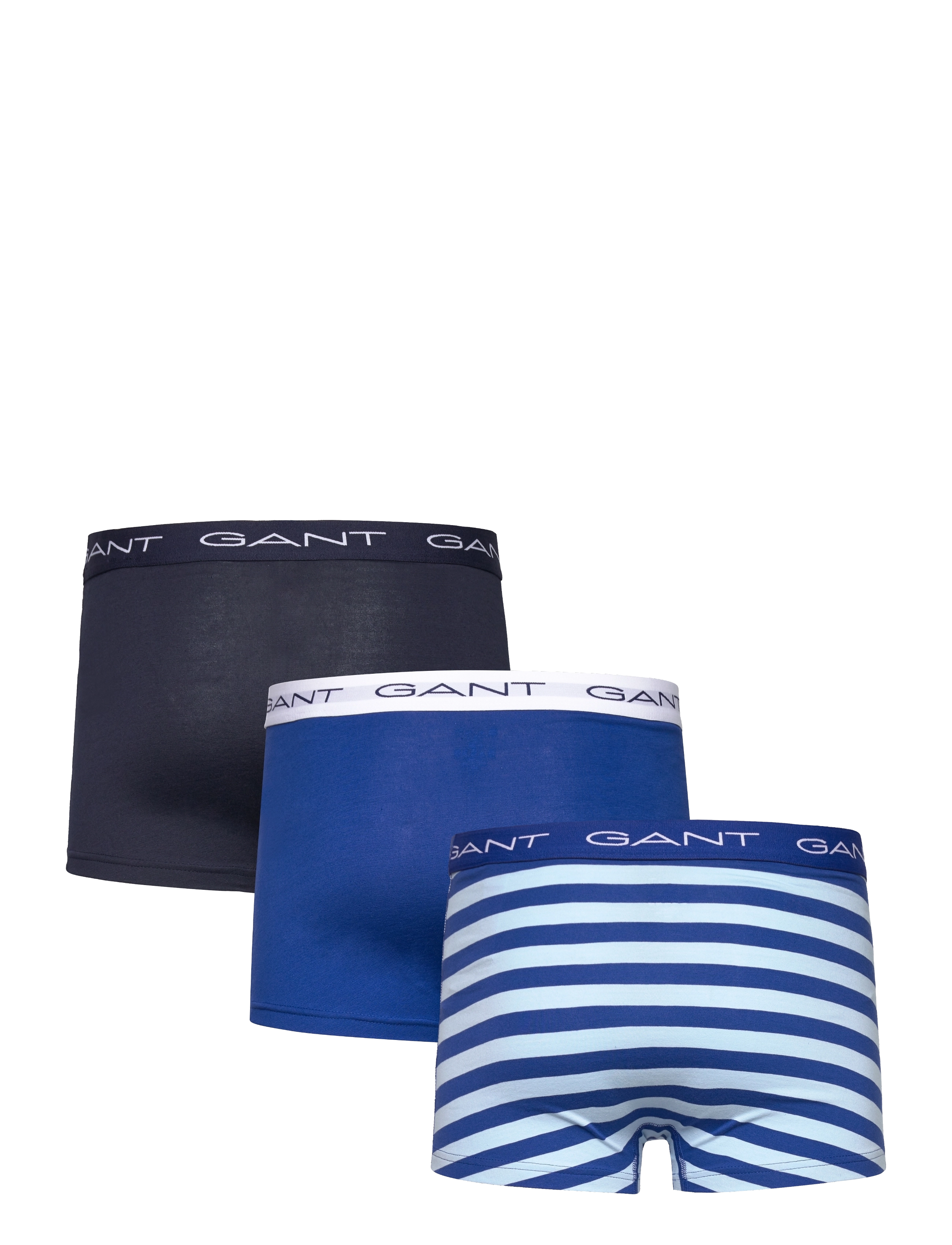 GANT - YARN-DYED STRIPE TRUNK 3-PACK - college blue - 1