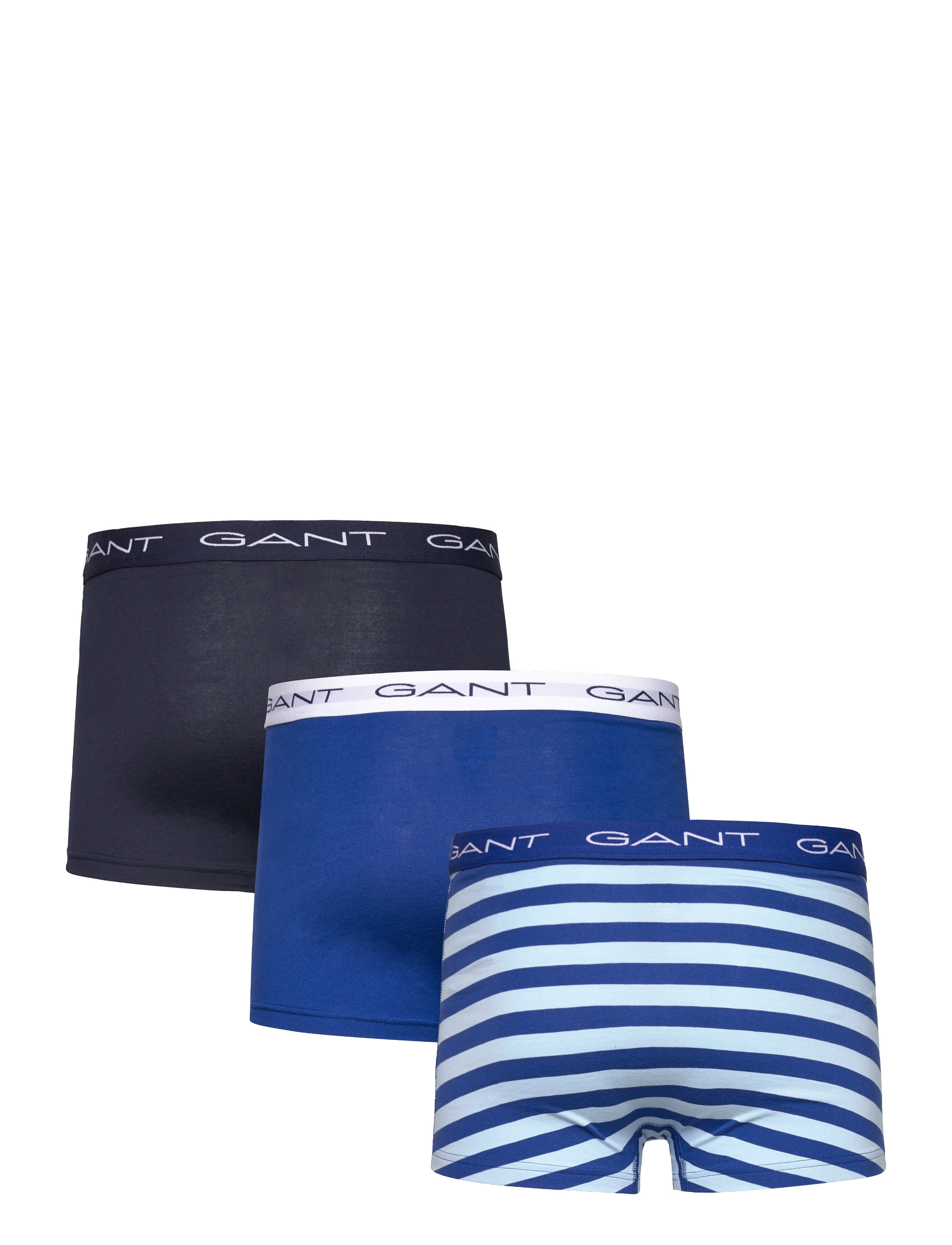 GANT - YARN-DYED STRIPE TRUNK 3-PACK - college blue - 2