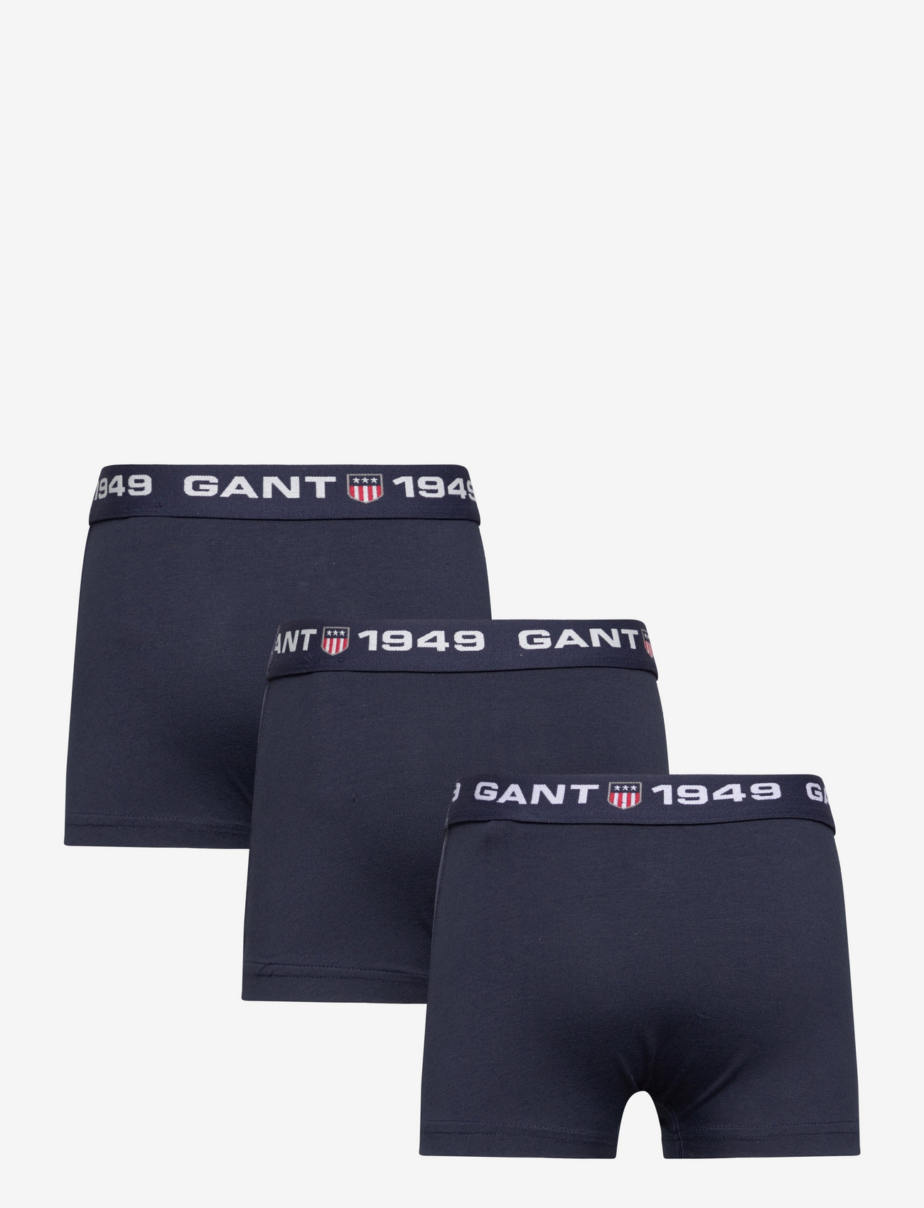 GANT - BOY'S TRUNK 3-PACK - evening blue - 1