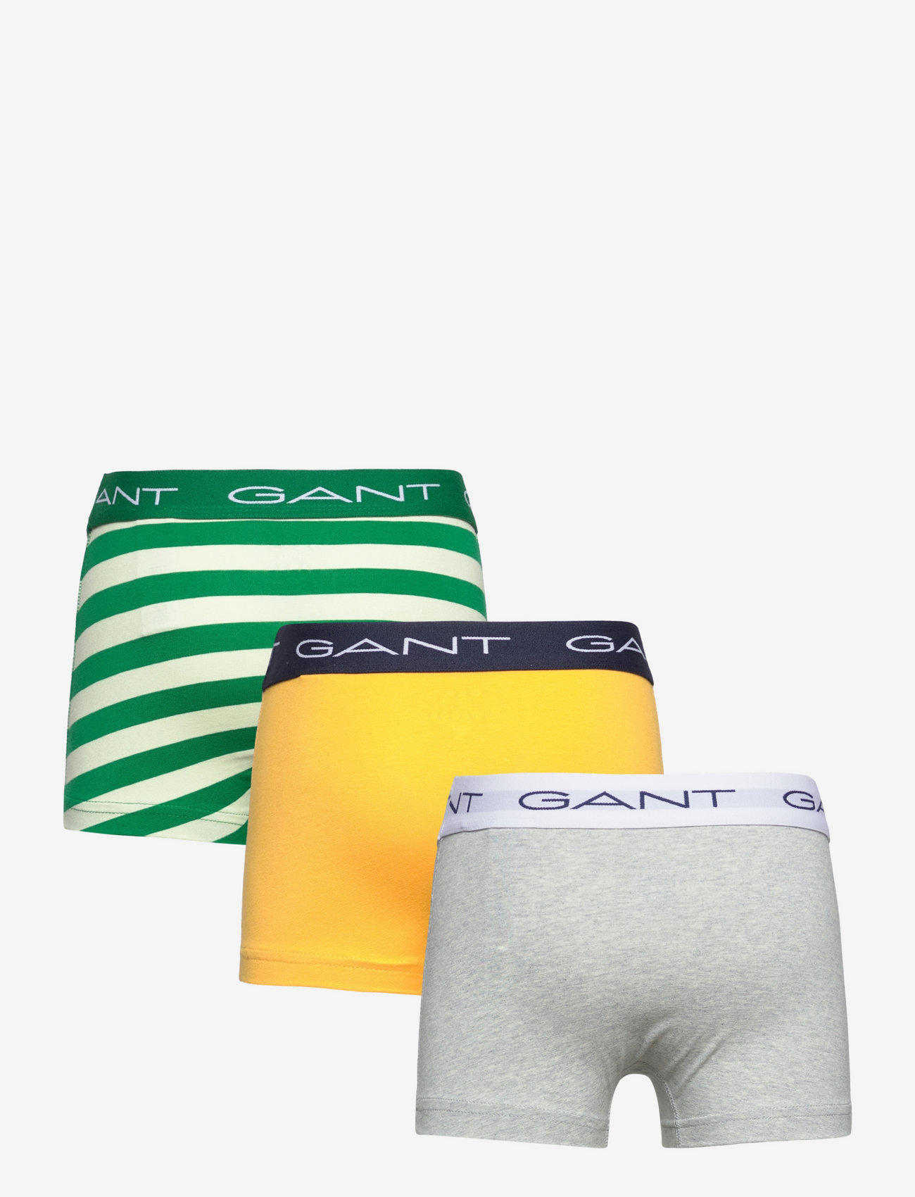 GANT - YARN-DYED STRIPE TRUNK 3-PACK - lavish green - 1