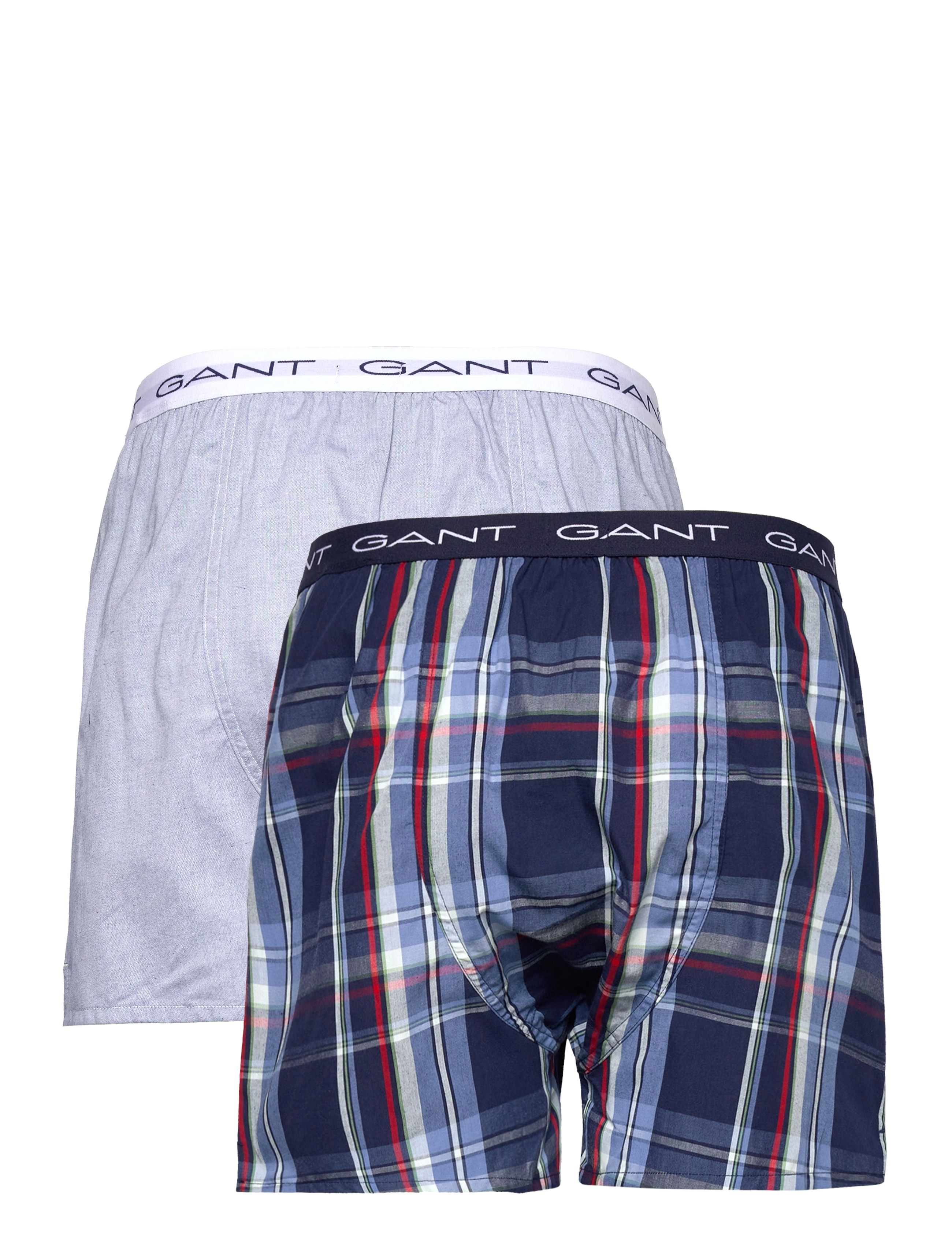 GANT - WOVEN BOXER SHORTS LOGO EL 2-PACK - waterfall blue - 3