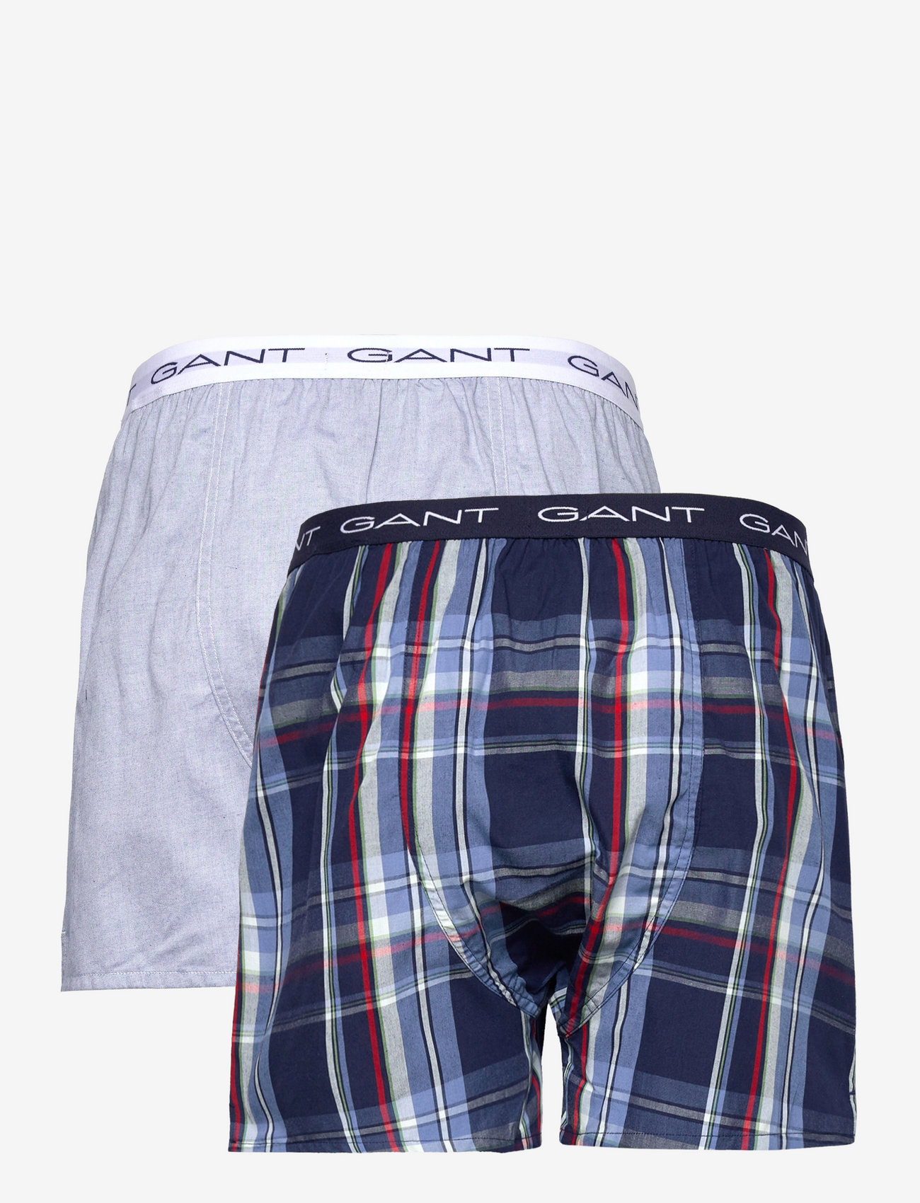 GANT - WOVEN BOXER SHORTS LOGO EL 2-PACK - waterfall blue - 4