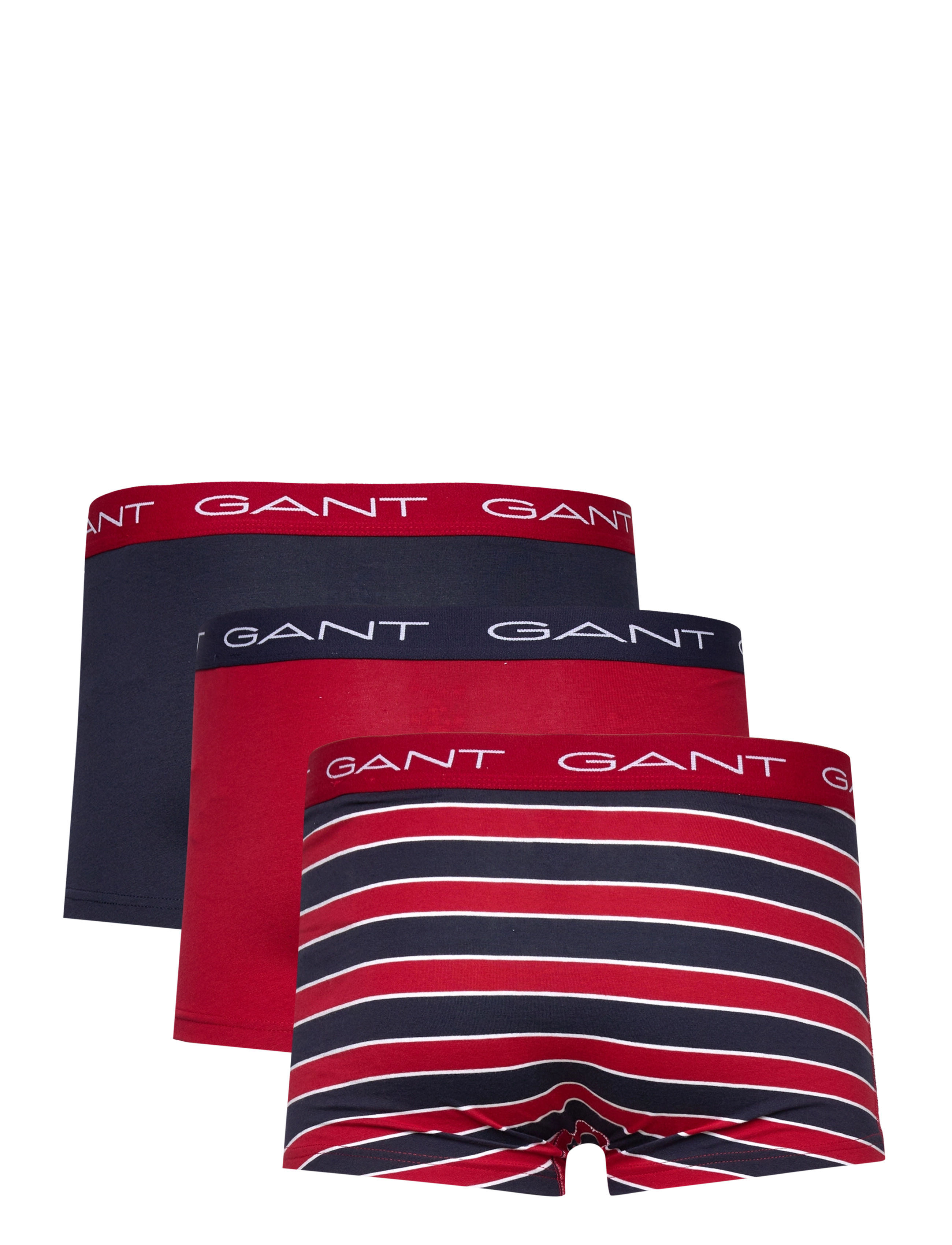GANT - BLOCK STRIPE TRUNK 3-PACK - autumn sunset - 1