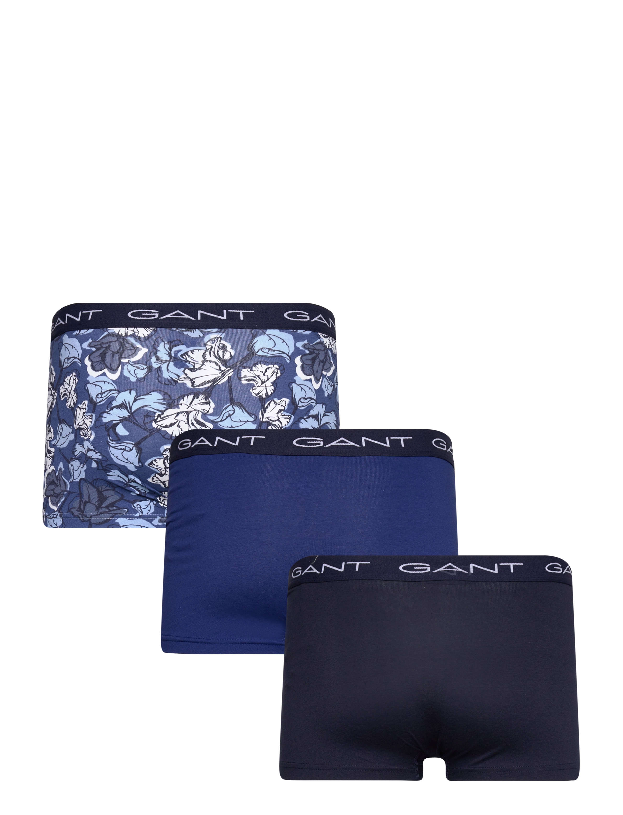 GANT - FLORAL PRINT TRUNK 3-PACK - deep blue - 1