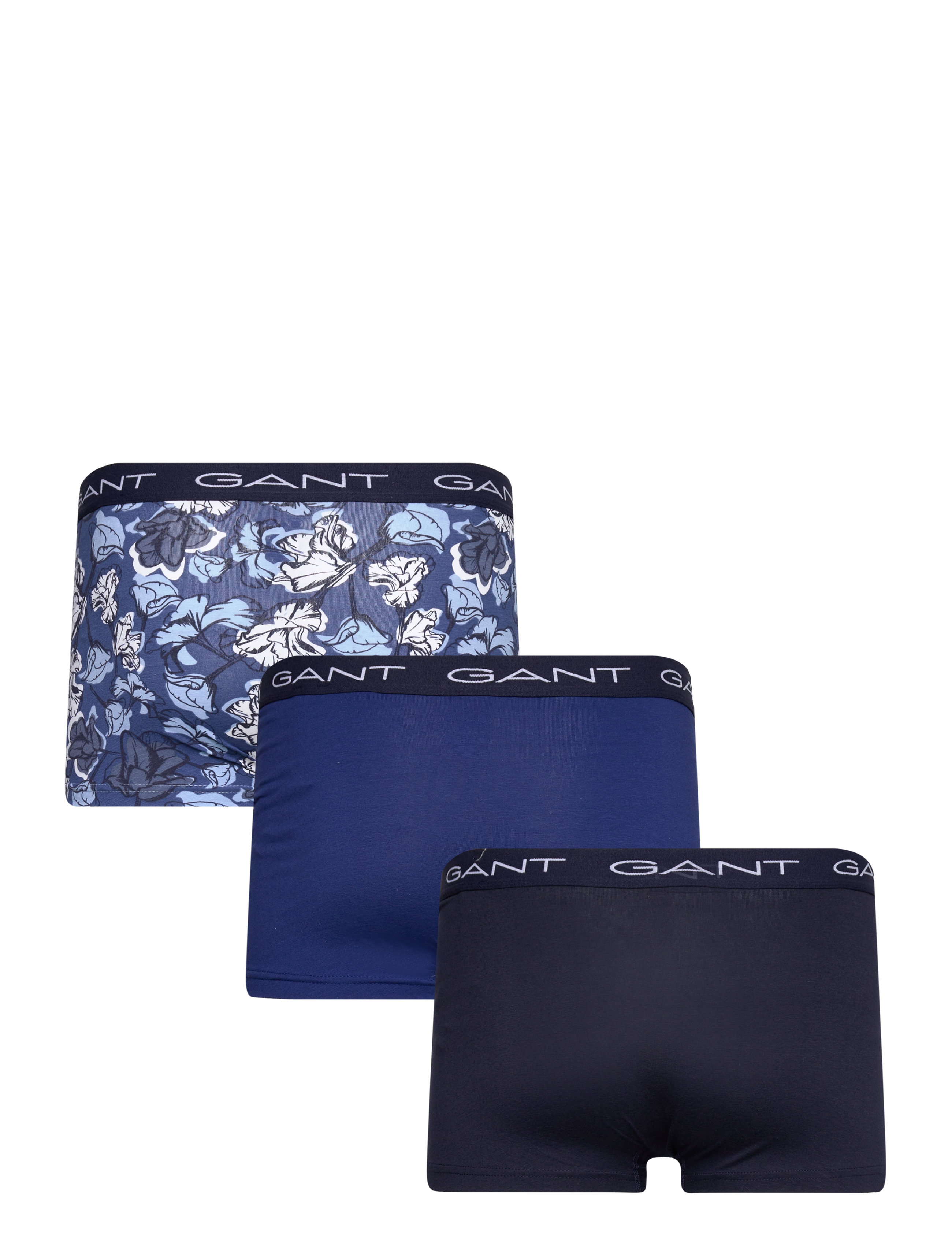 GANT - FLORAL PRINT TRUNK 3-PACK - deep blue - 2