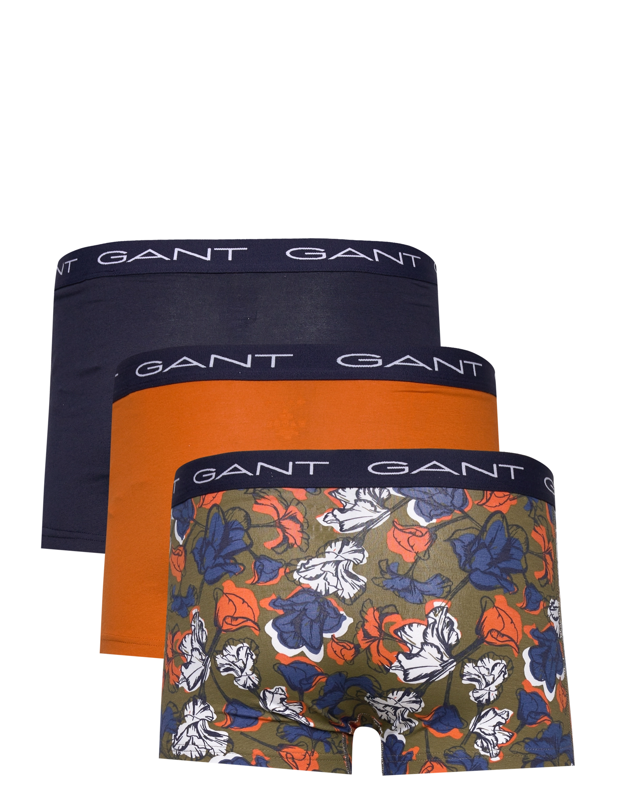 GANT - FLORAL PRINT TRUNK 3-PACK - hunter green - 1