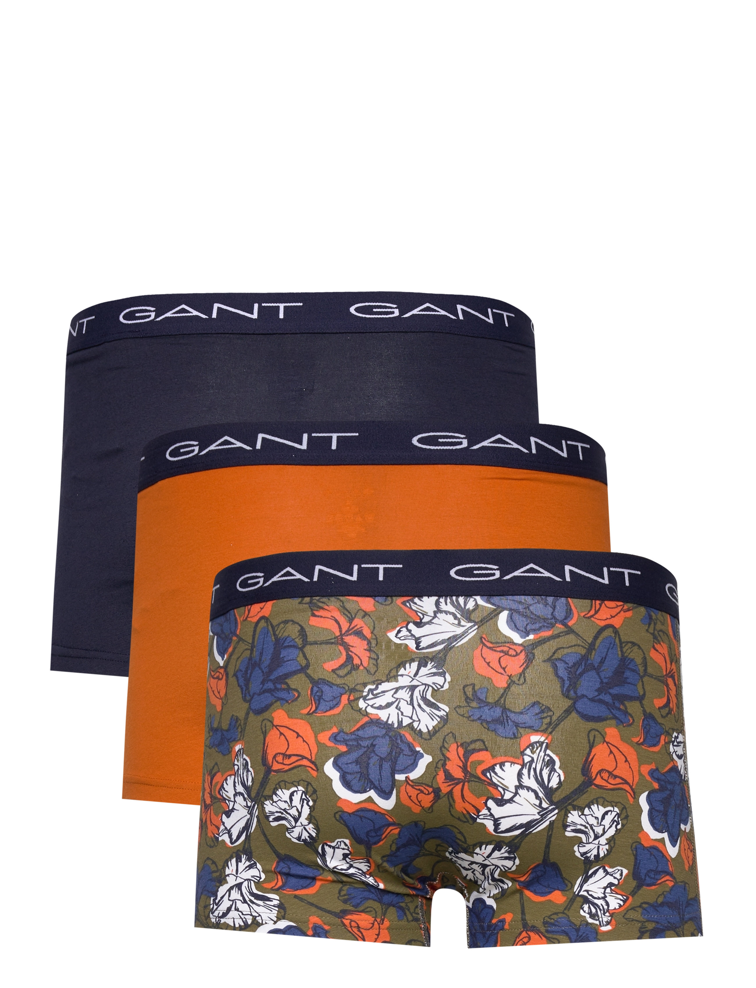 GANT - FLORAL PRINT TRUNK 3-PACK - hunter green - 2