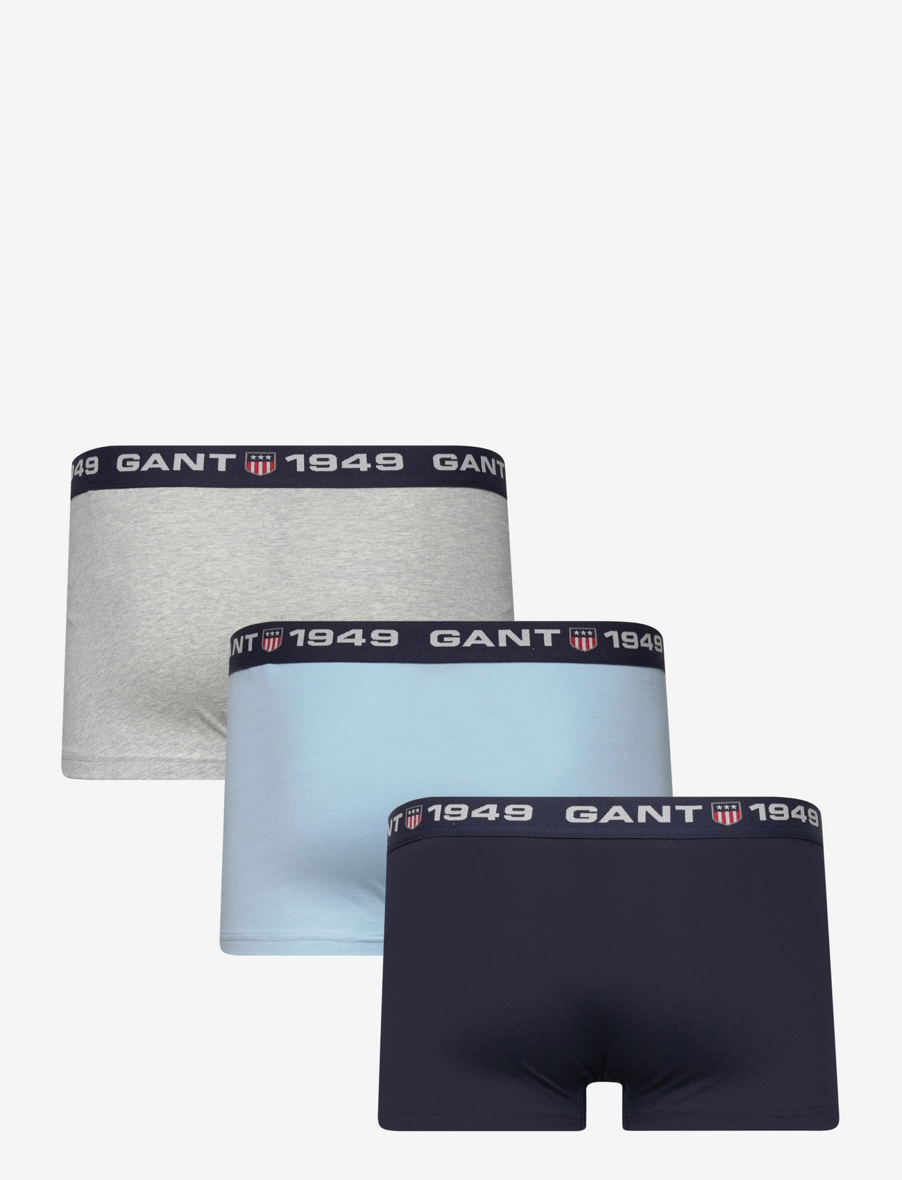 GANT - GANT RETRO SHIELD TRUNK 3-PACK - waterfall blue - 2