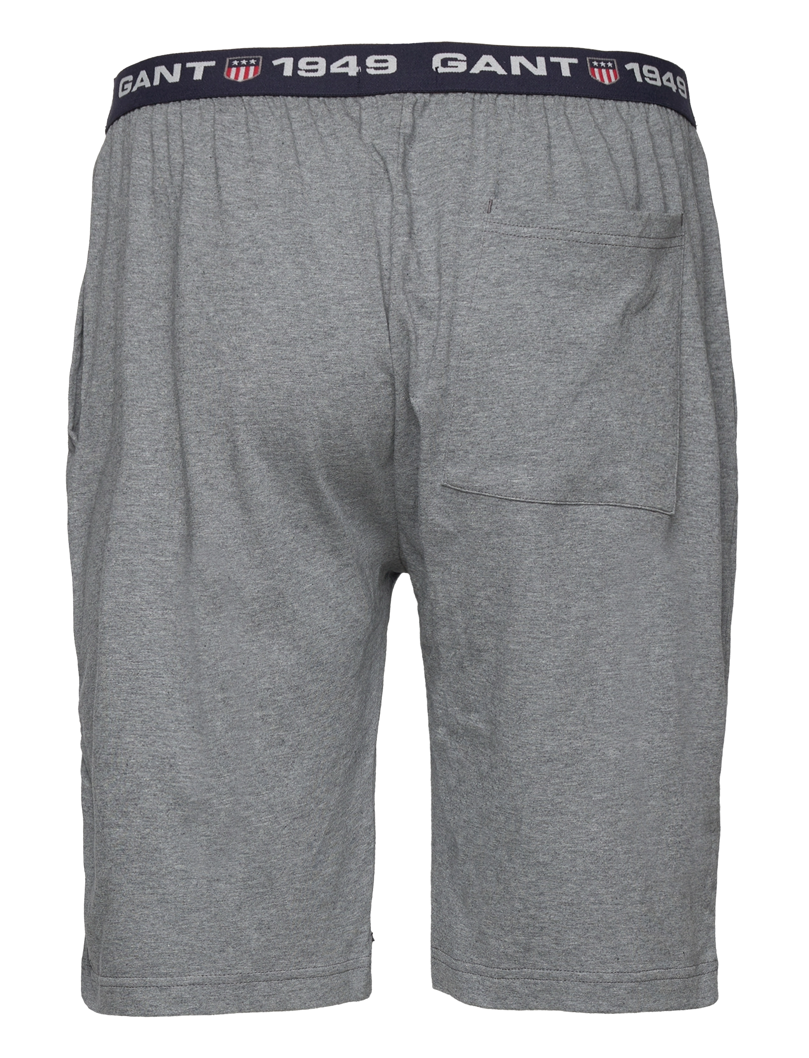 GANT - GANT RETRO SHIELD PAJAMA SHORTS - dark grey melange - 1