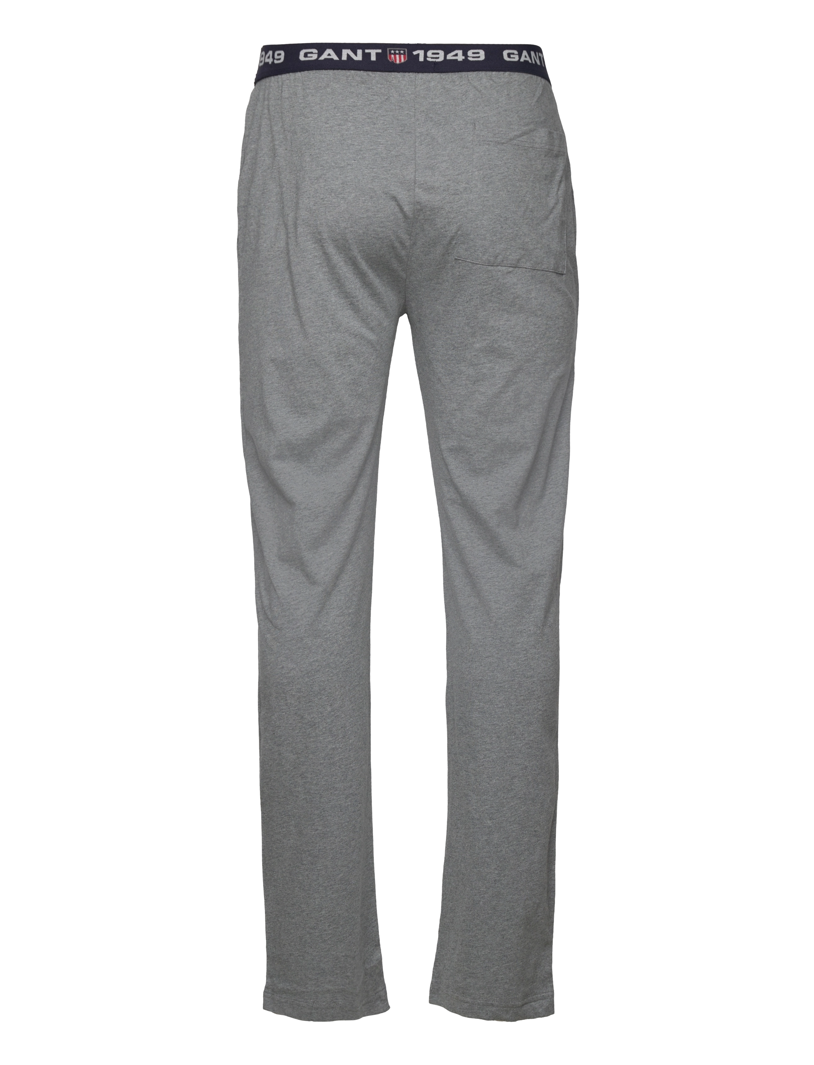 GANT - GANT RETRO SHIELD PAJAMA PANTS - dark grey melange - 1