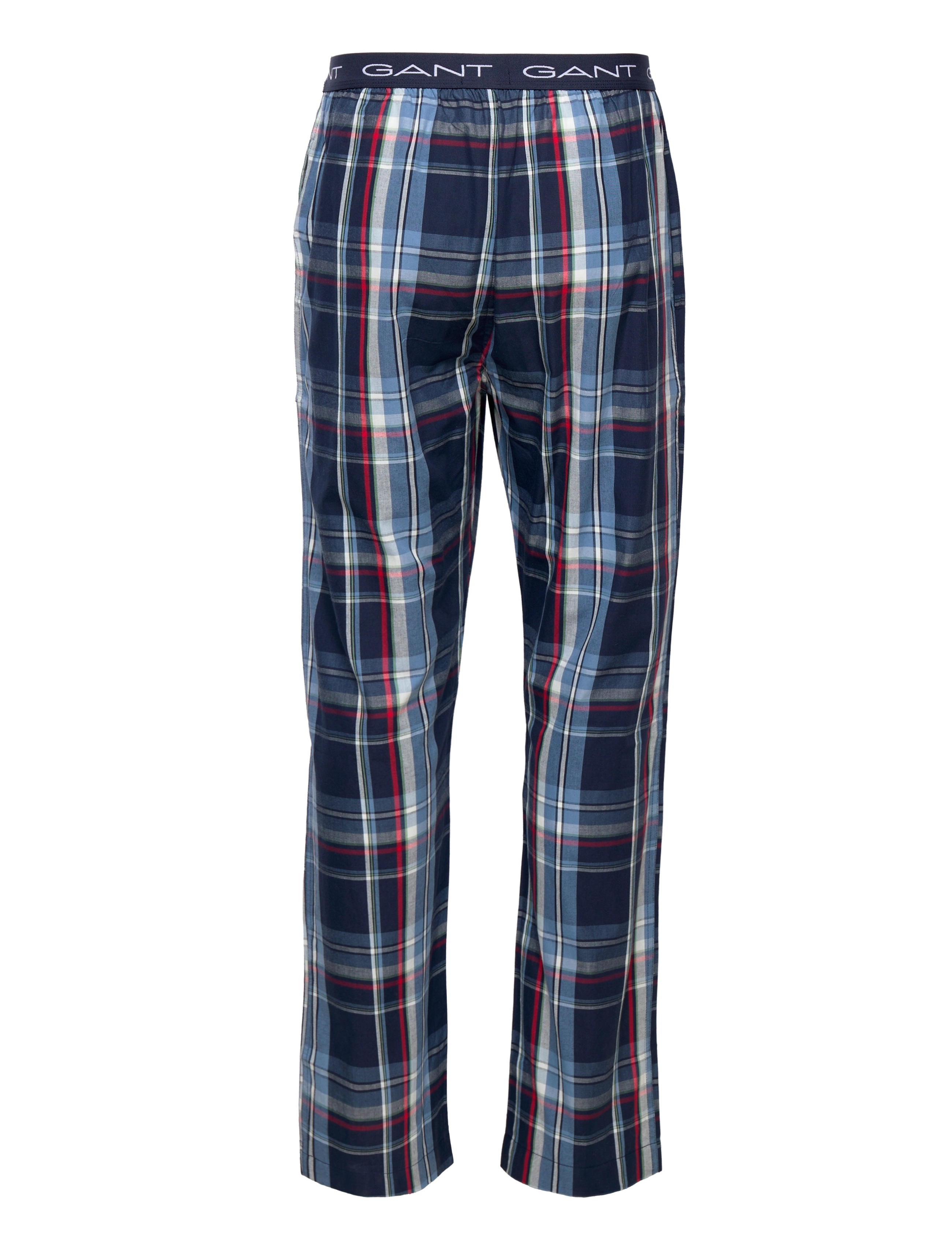 GANT - CHECK PAJAMA SET SHIRT AND PANTS - classic blue - 3