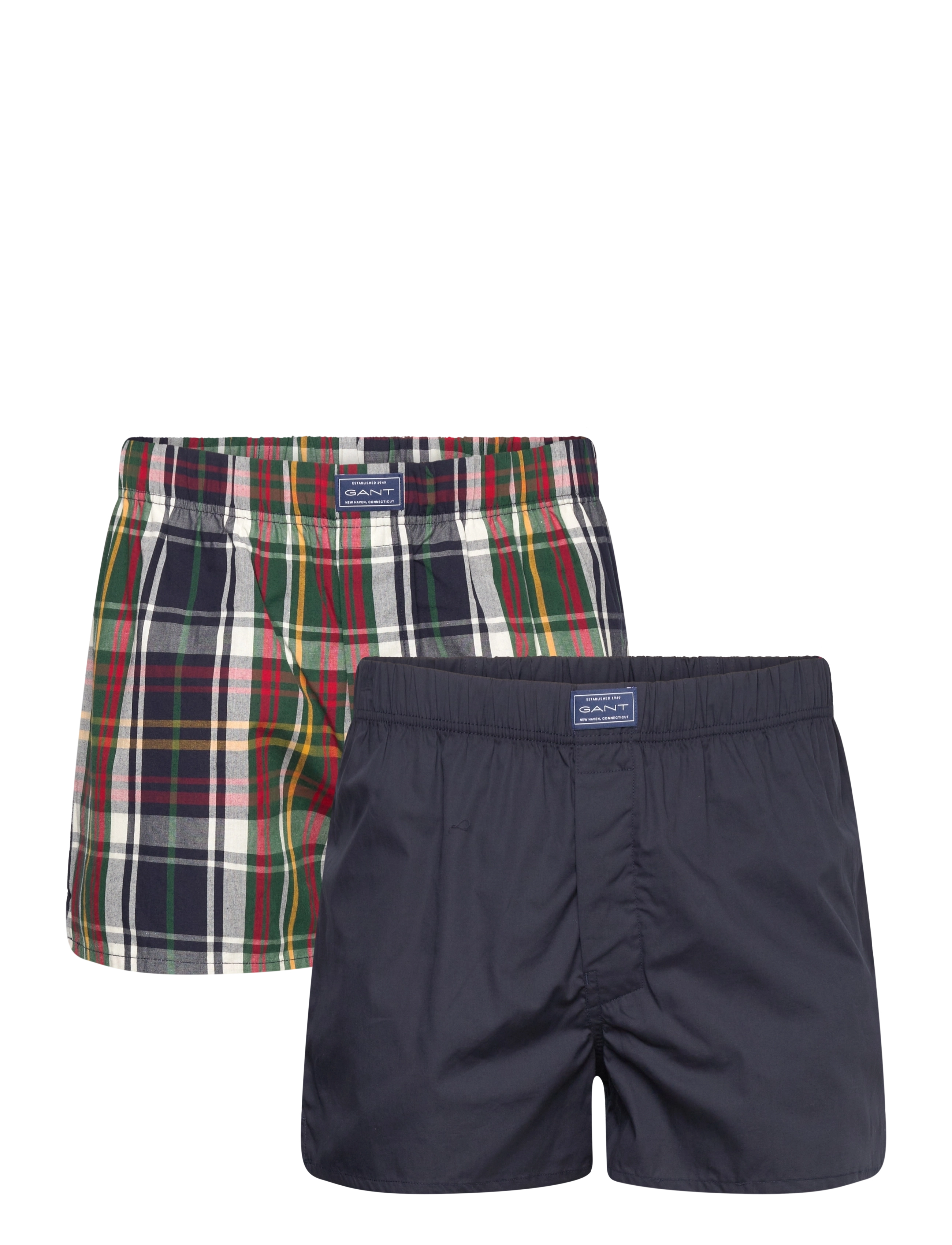 GANT - BOXER SHORTS COVERED EL 2-P GB - evening blue - 0