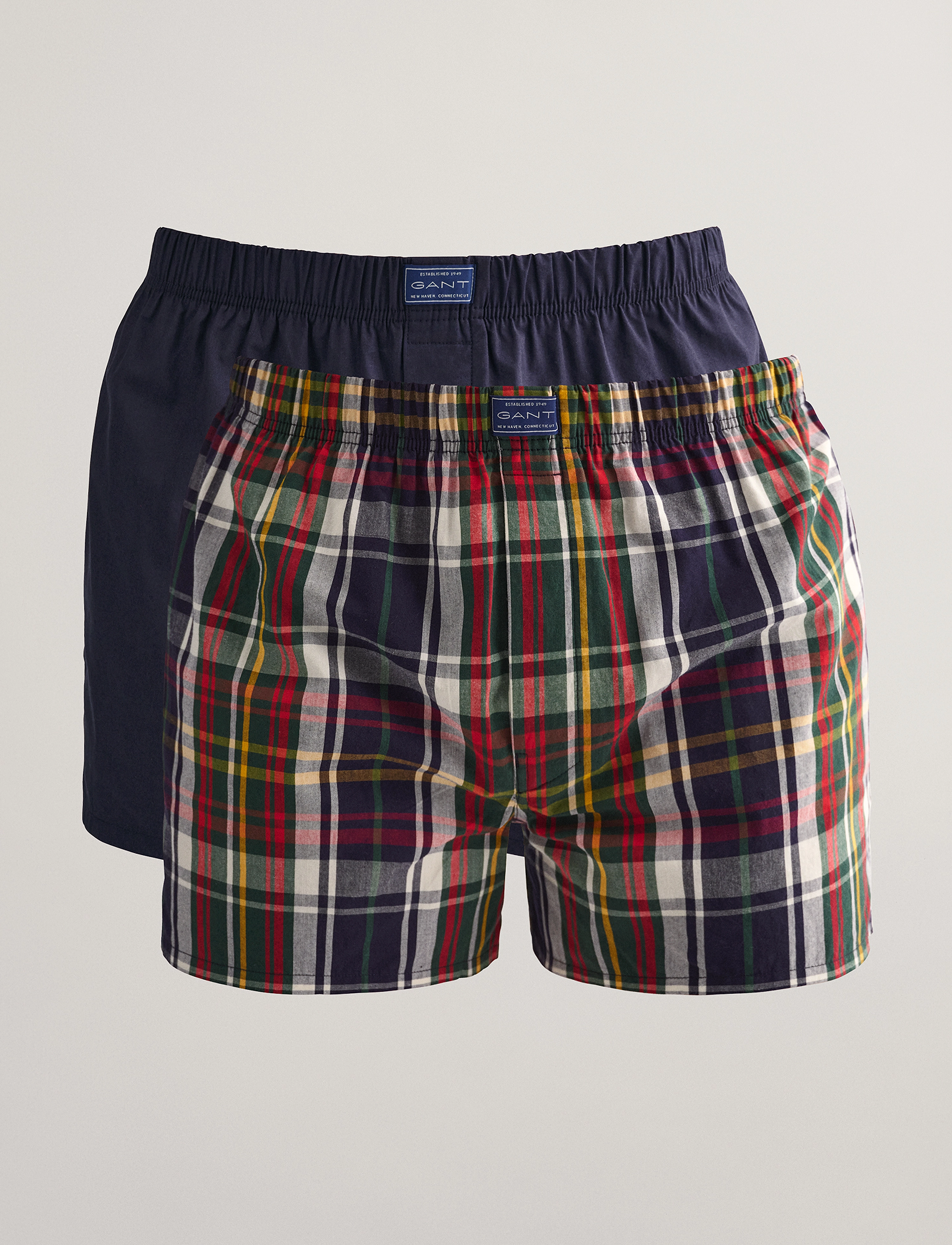 GANT - BOXER SHORTS COVERED EL 2-P GB - evening blue - 4