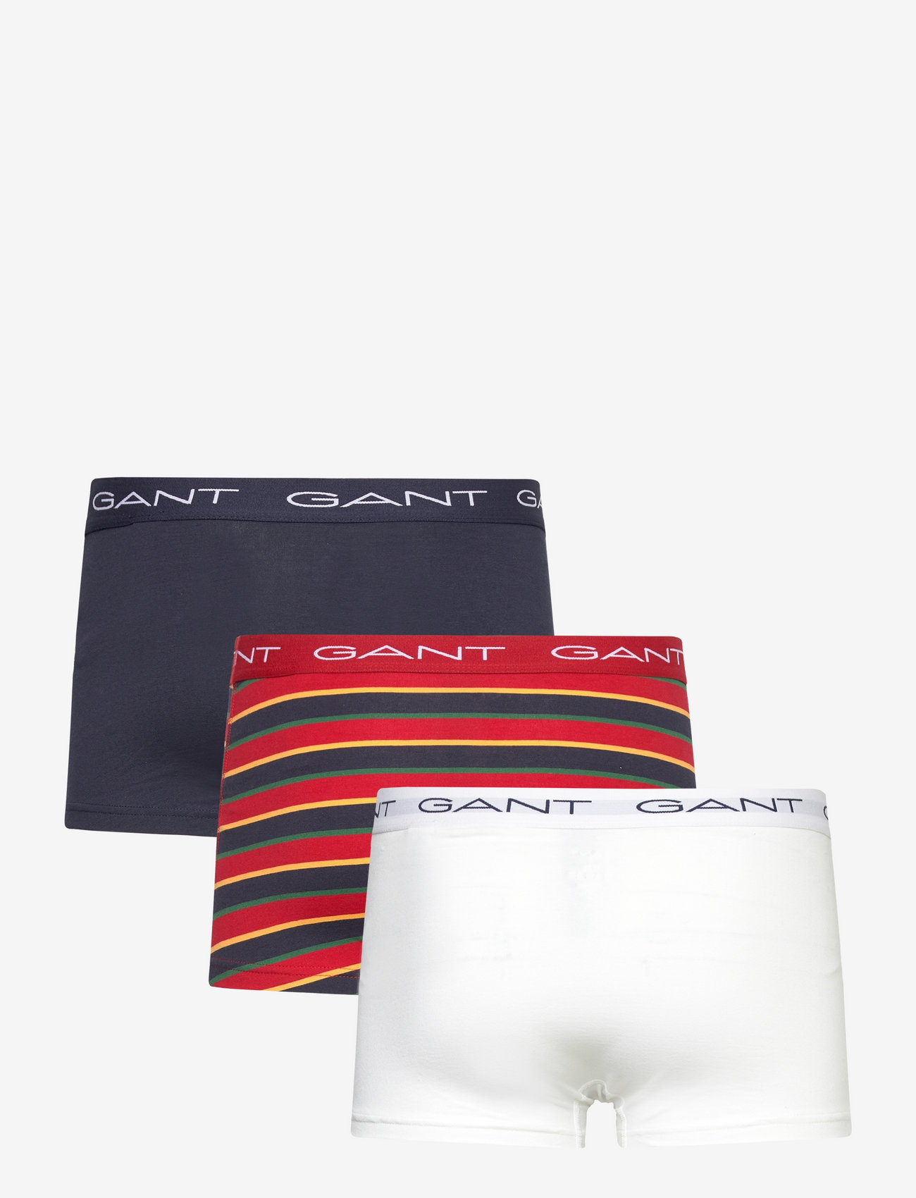 GANT - STRIPE TRUNK 3-PACK - ruby red - 1