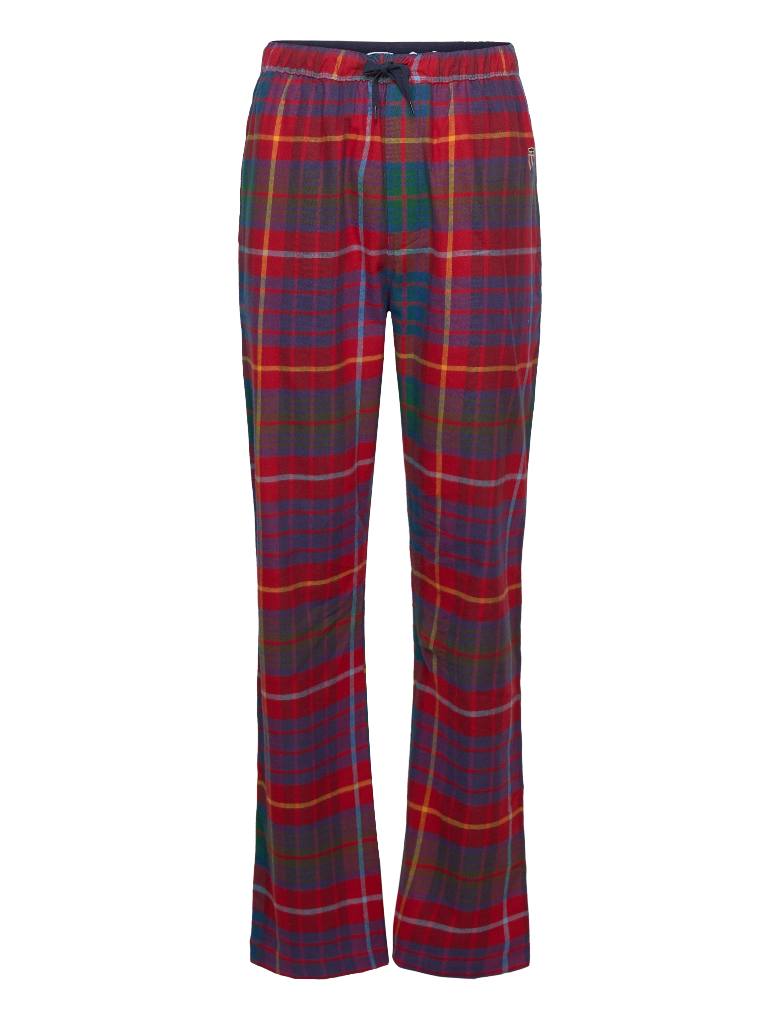 GANT - FLANNEL PAJAMA SET W SHIRT GB - ruby red - 3