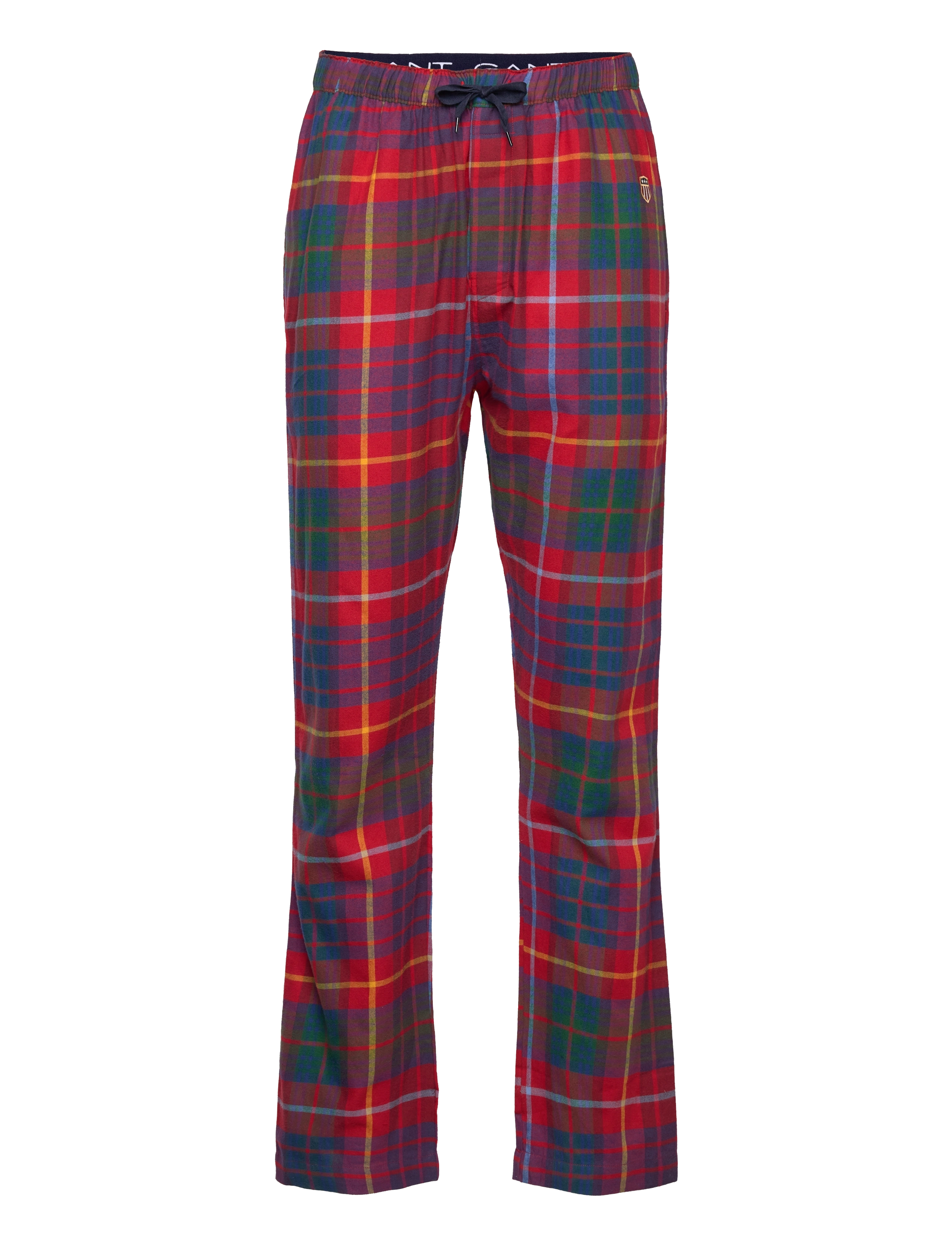 GANT - FLANNEL PAJAMA PANTS - ruby red - 0
