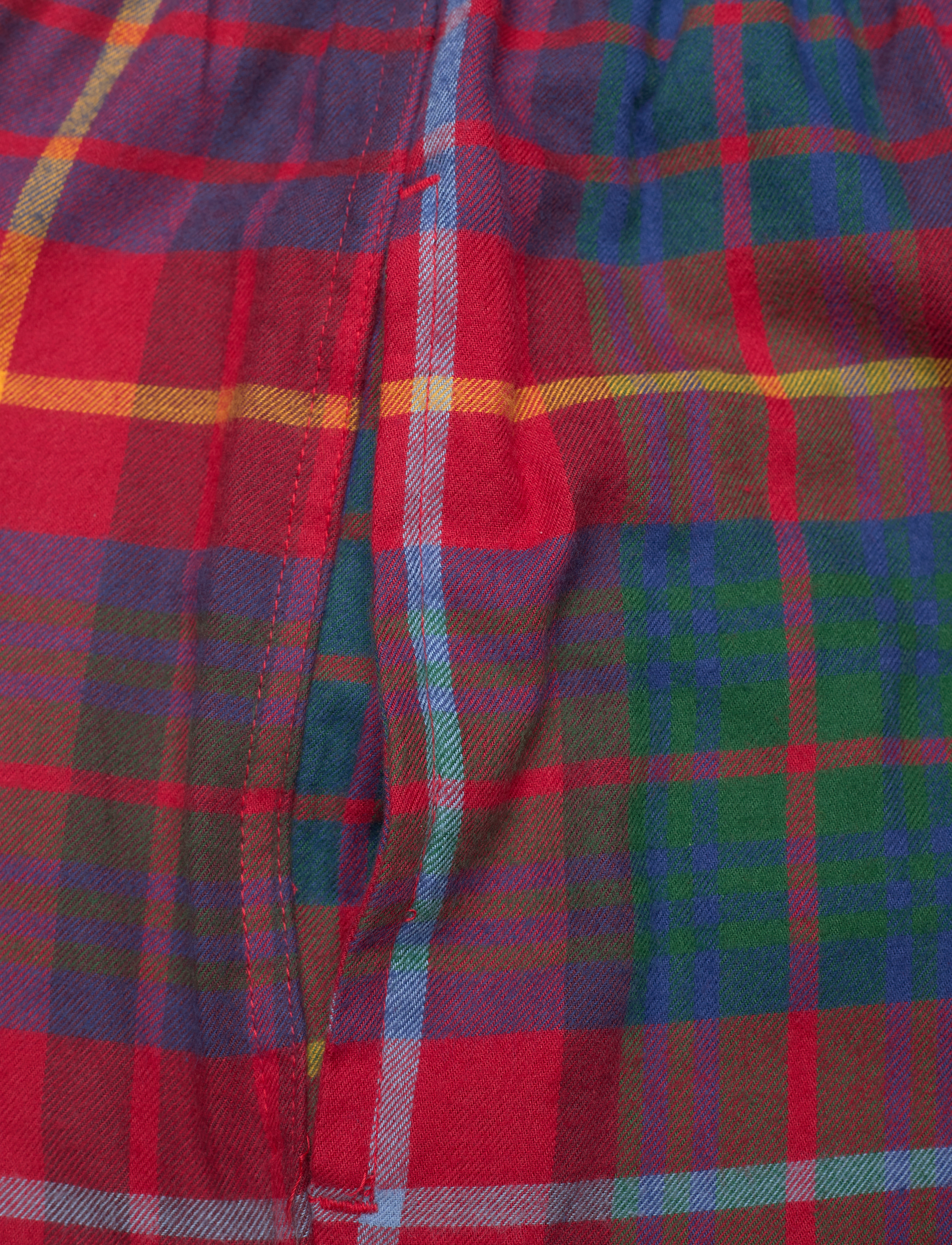 GANT - FLANNEL PAJAMA PANTS - ruby red - 2