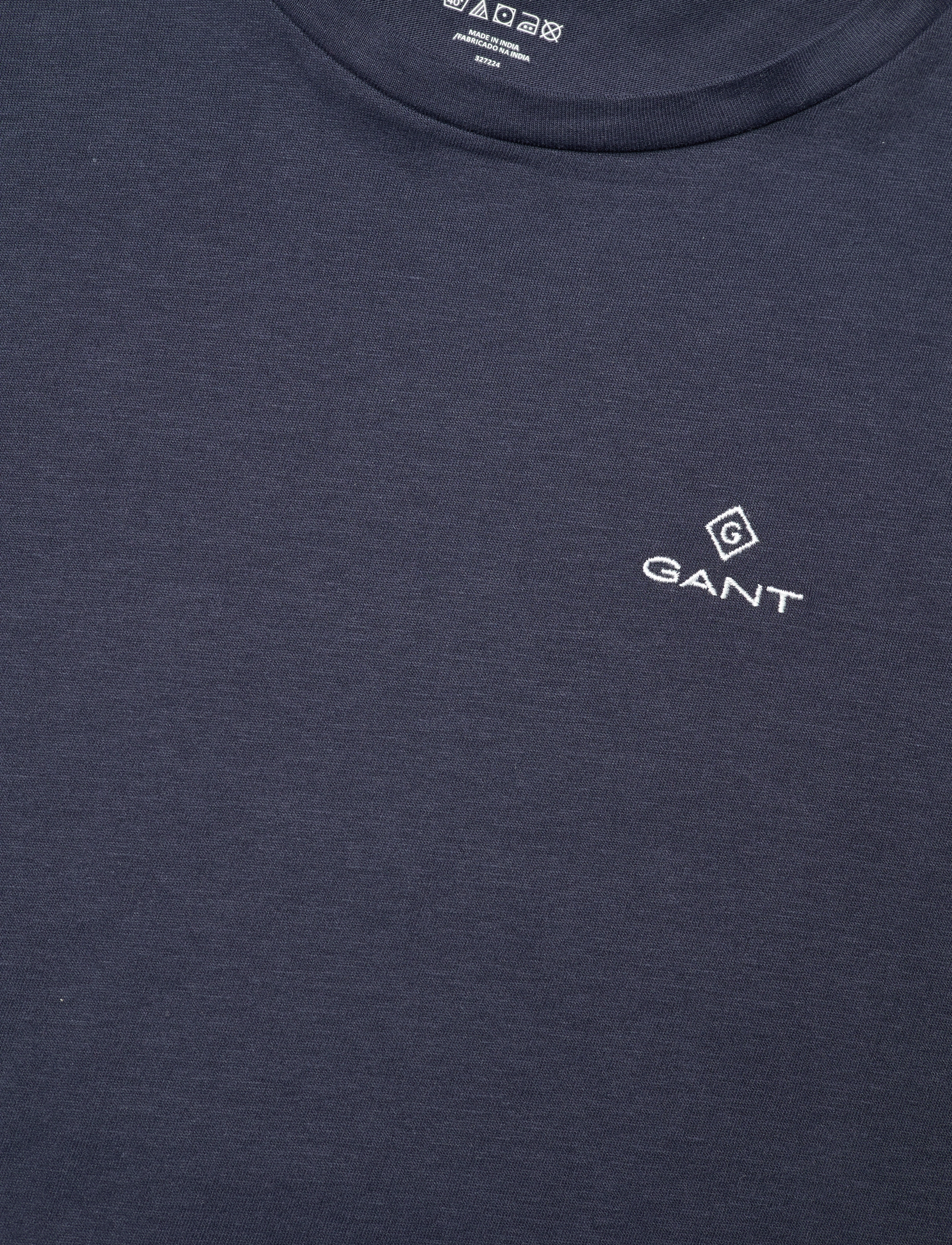 GANT - PJ SET PANTS AND T-SHIRT GB - evening blue - 5