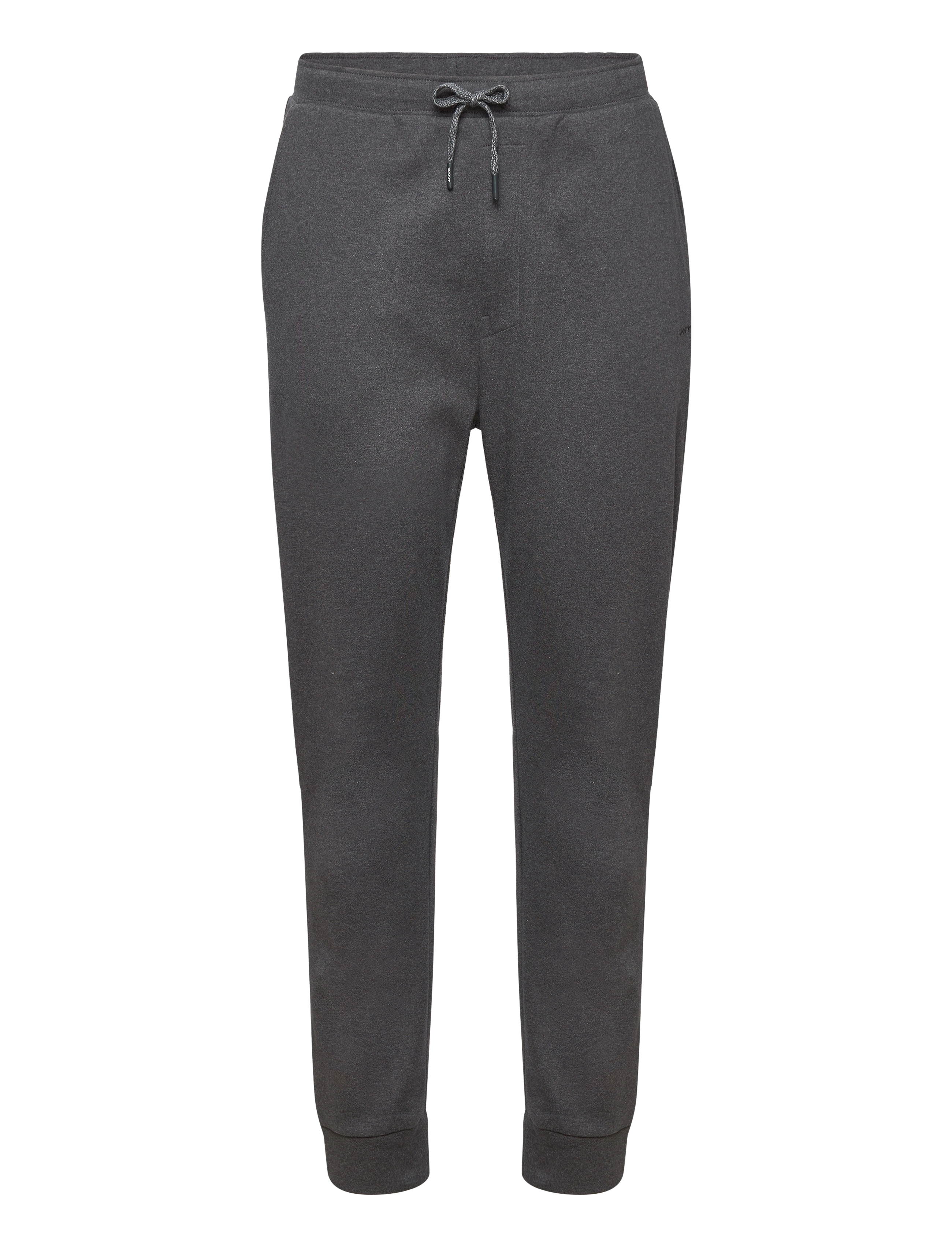GANT - PREMIUM INTERLOCK LOUNGEWEAR SET - charcoal melange - 2