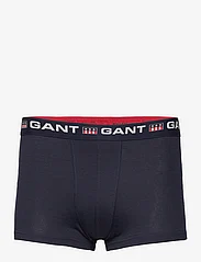 GANT - GANT PRINT TRUNK 3-PACK - boxerkalsonger - evening blue - 2