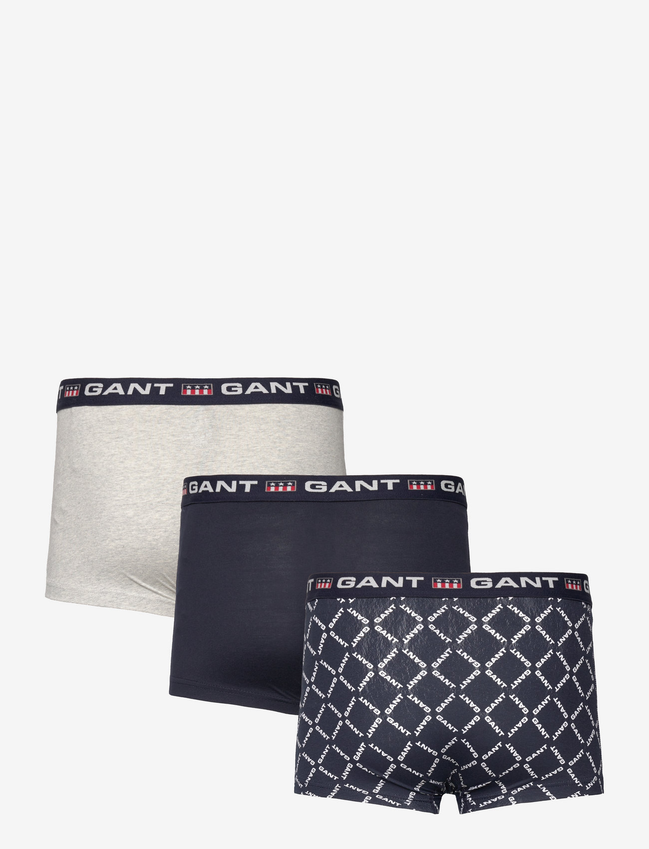 GANT - GANT PRINT TRUNK 3-PACK - evening blue - 1