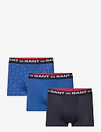 GANT PRINT TRUNK 3-PACK - LAPIS BLUE