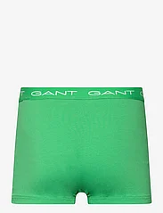 GANT - RUGBY STRIPE TRUNK 3-PACK - boxerkalsonger - mid green - 3